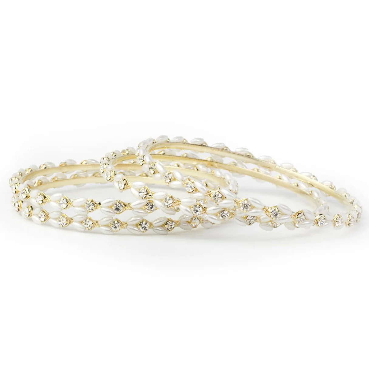 Set Of 4 Look-Like Jewellery Pearl Bracelets - Image 3