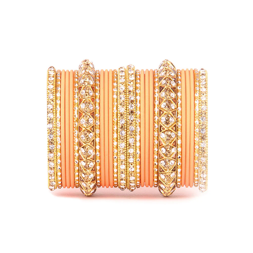 Antique Lac Bracelet With Matte Finish Bangle Set For Women - Image 4