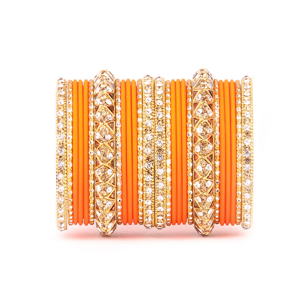 Antique Lac Bracelet With Matte Finish Bangle Set For Women - Image 6