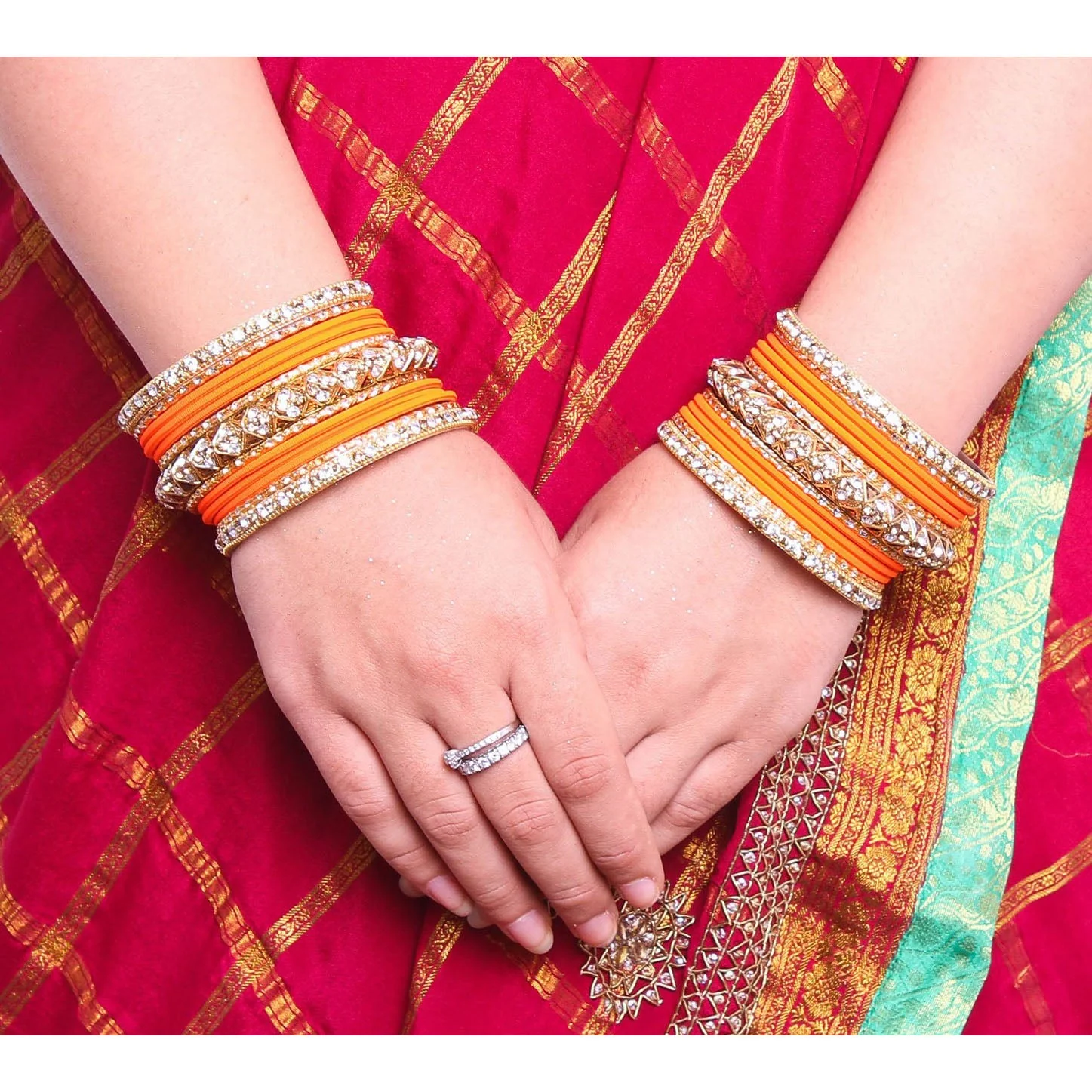 Antique Lac Bracelet With Matte Finish Bangle Set For Women - Image 7