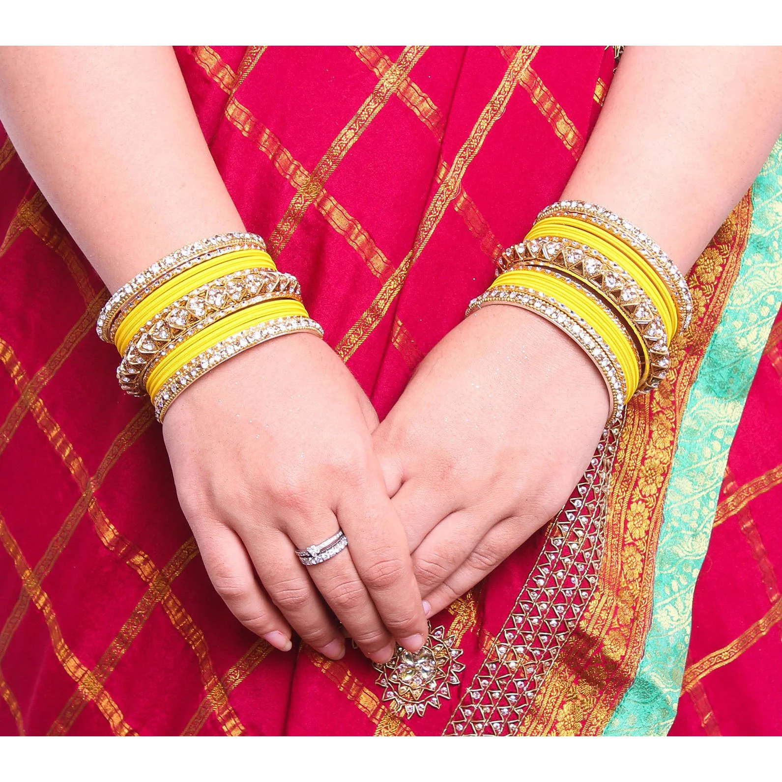 Antique Lac Bracelet With Matte Finish Bangle Set For Women - Image 14