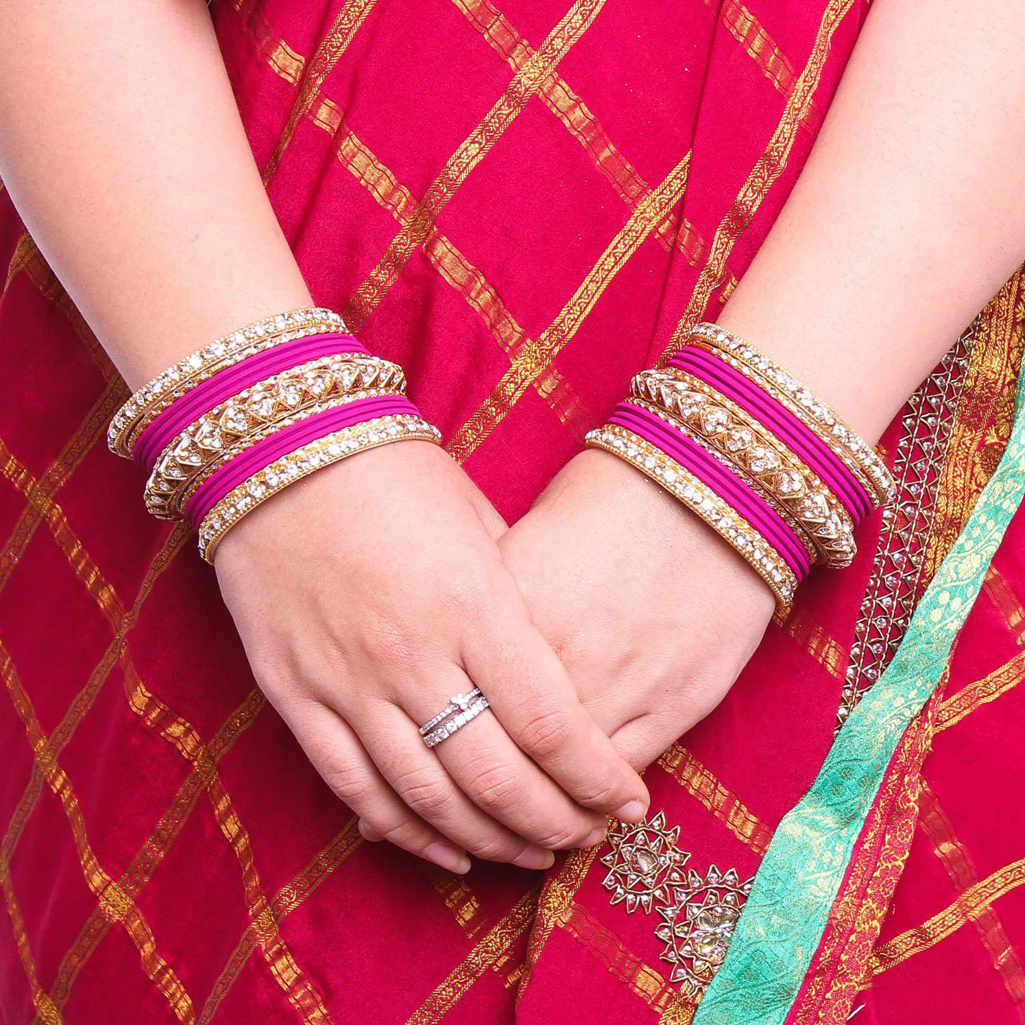 Antique Lac Bracelet With Matte Finish Bangle Set For Women - Image 9