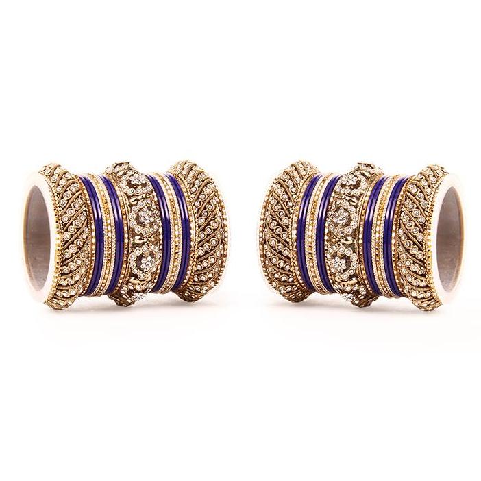 Set of 2 Solid Colored Bangle Set - Image 11
