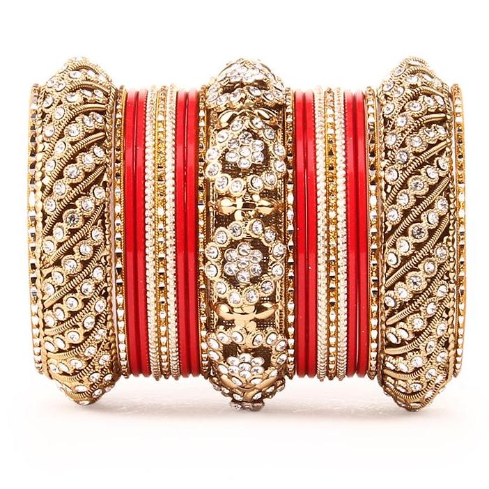 Set of 2 Solid Colored Bangle Set - Image 4