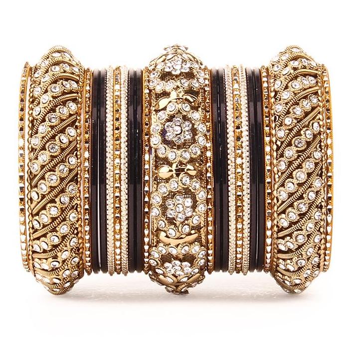 Set of 2 Solid Colored Bangle Set - Image 6