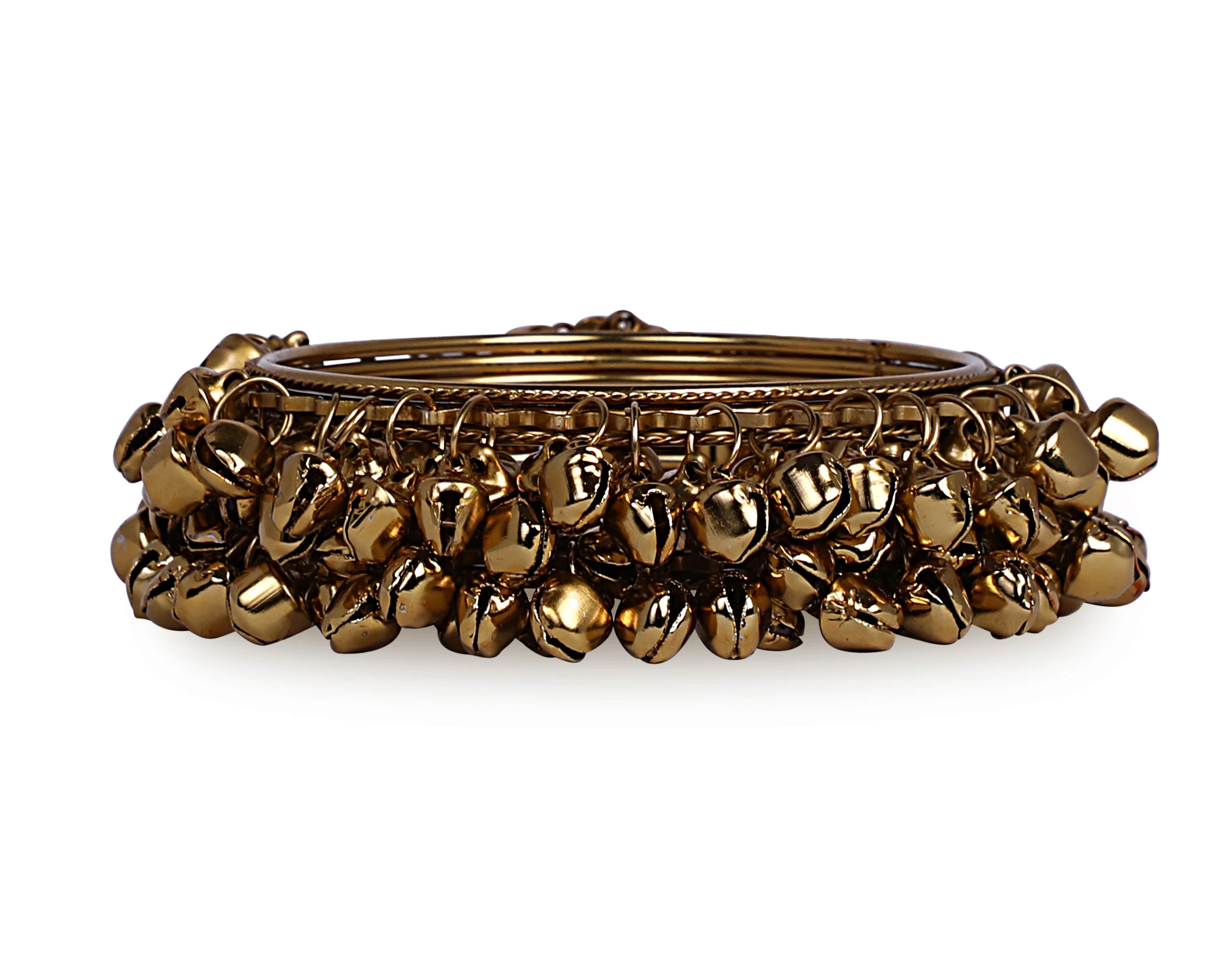 Beautiful Bridal Ghungroo Bangles with Small Bells - Image 3