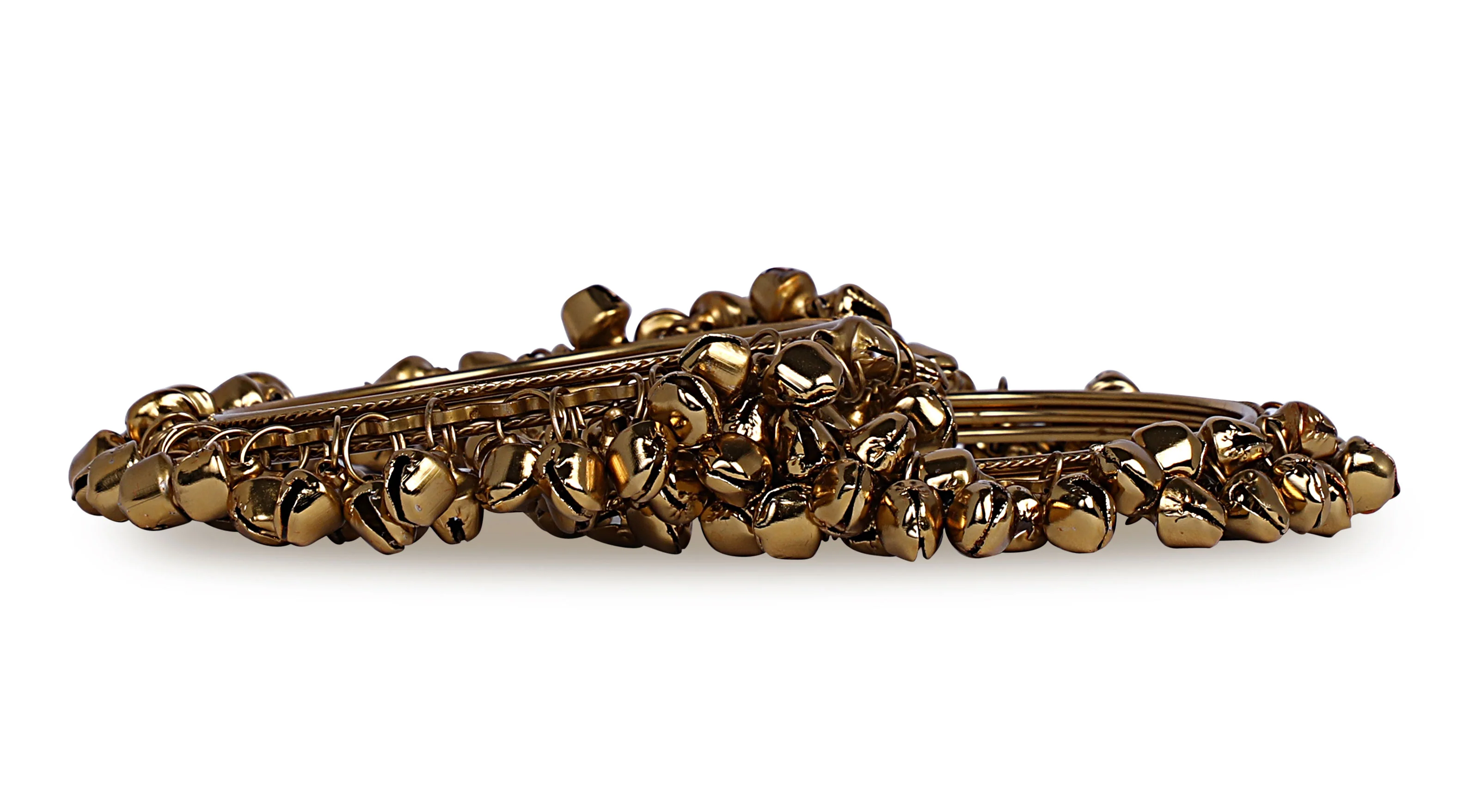 Beautiful Bridal Ghungroo Bangles with Small Bells - Image 4