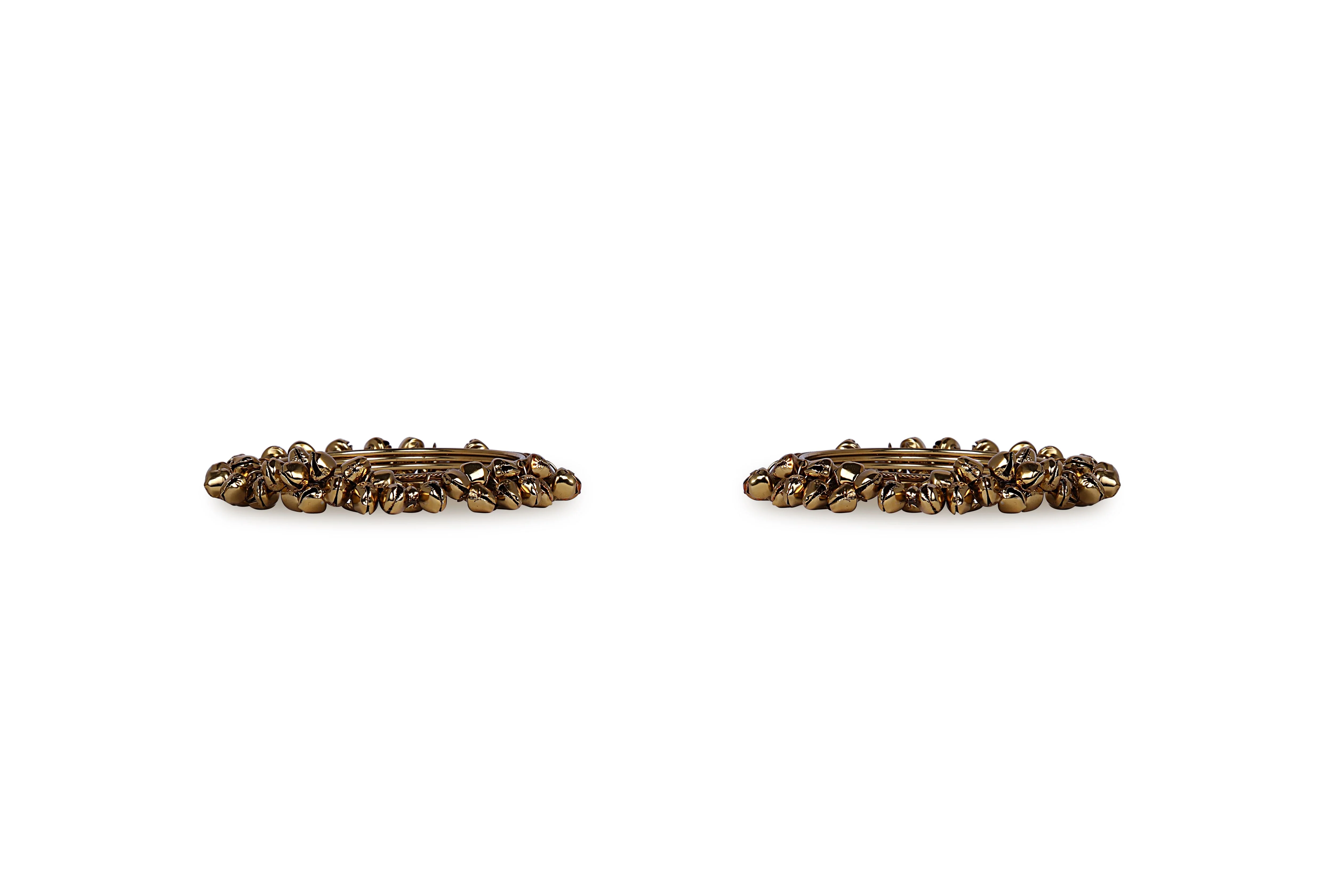 Beautiful Bridal Ghungroo Bangles with Small Bells - Image 5