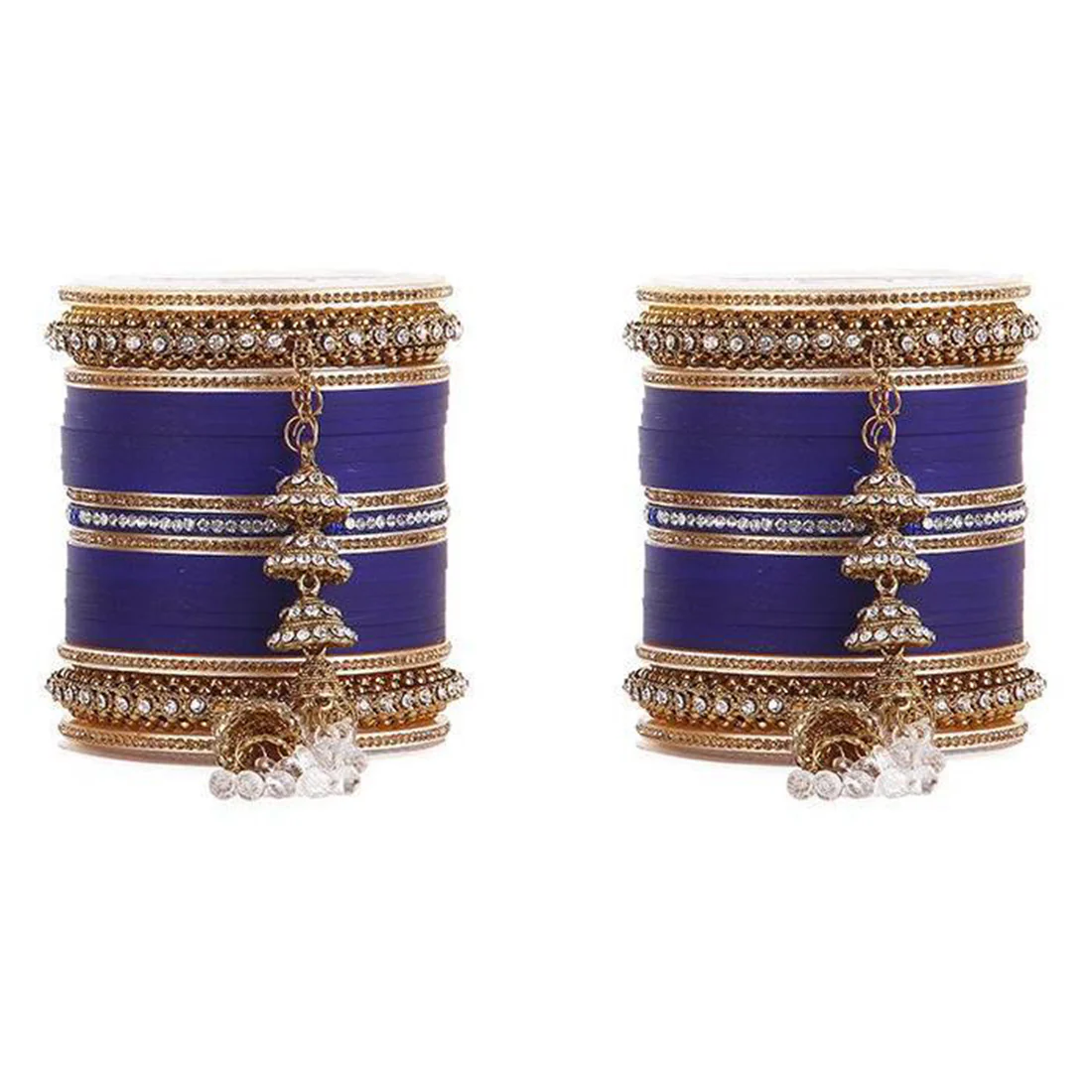 Beautiful Marriage Chura With Jhumki And Latkan - Image 6