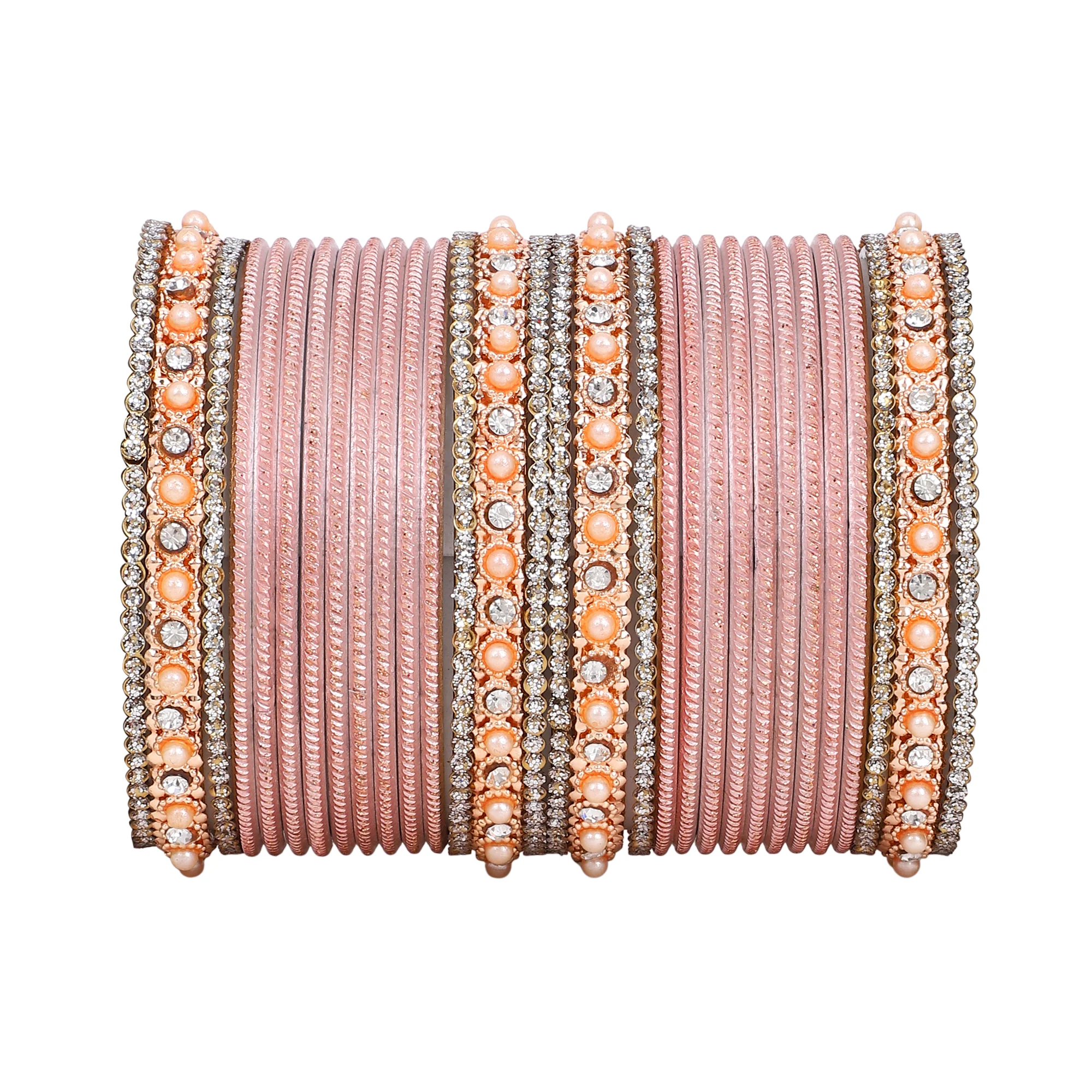 Beautiful Rose Gold Bangle set by Leshya - Image 3