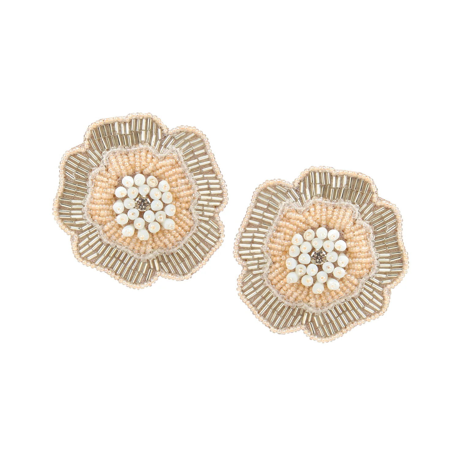 Beautiful Rose Shaped Handmade Earring  by Leshya - Image 4
