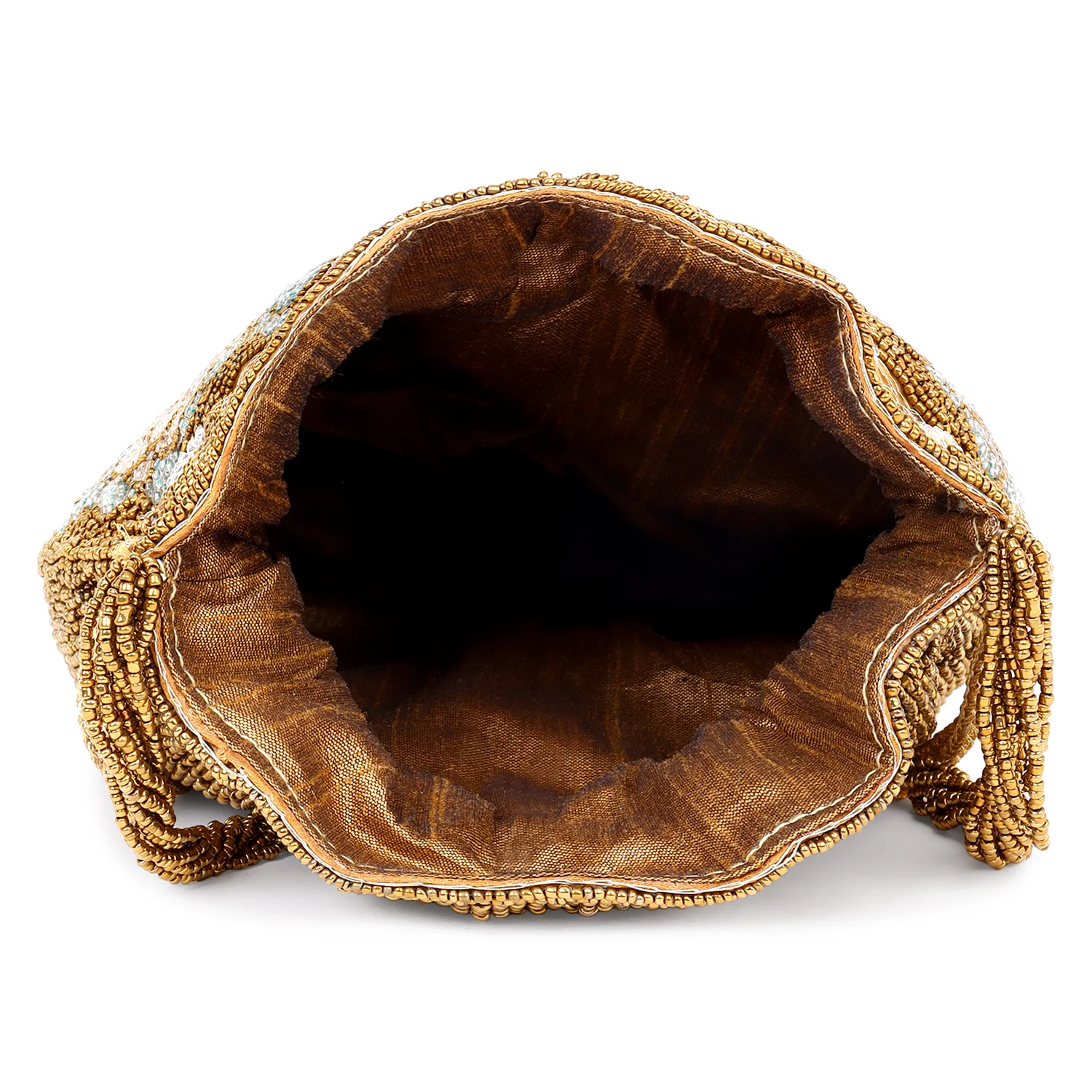 Bridal Handbag with Intricate zari Potli - Image 5