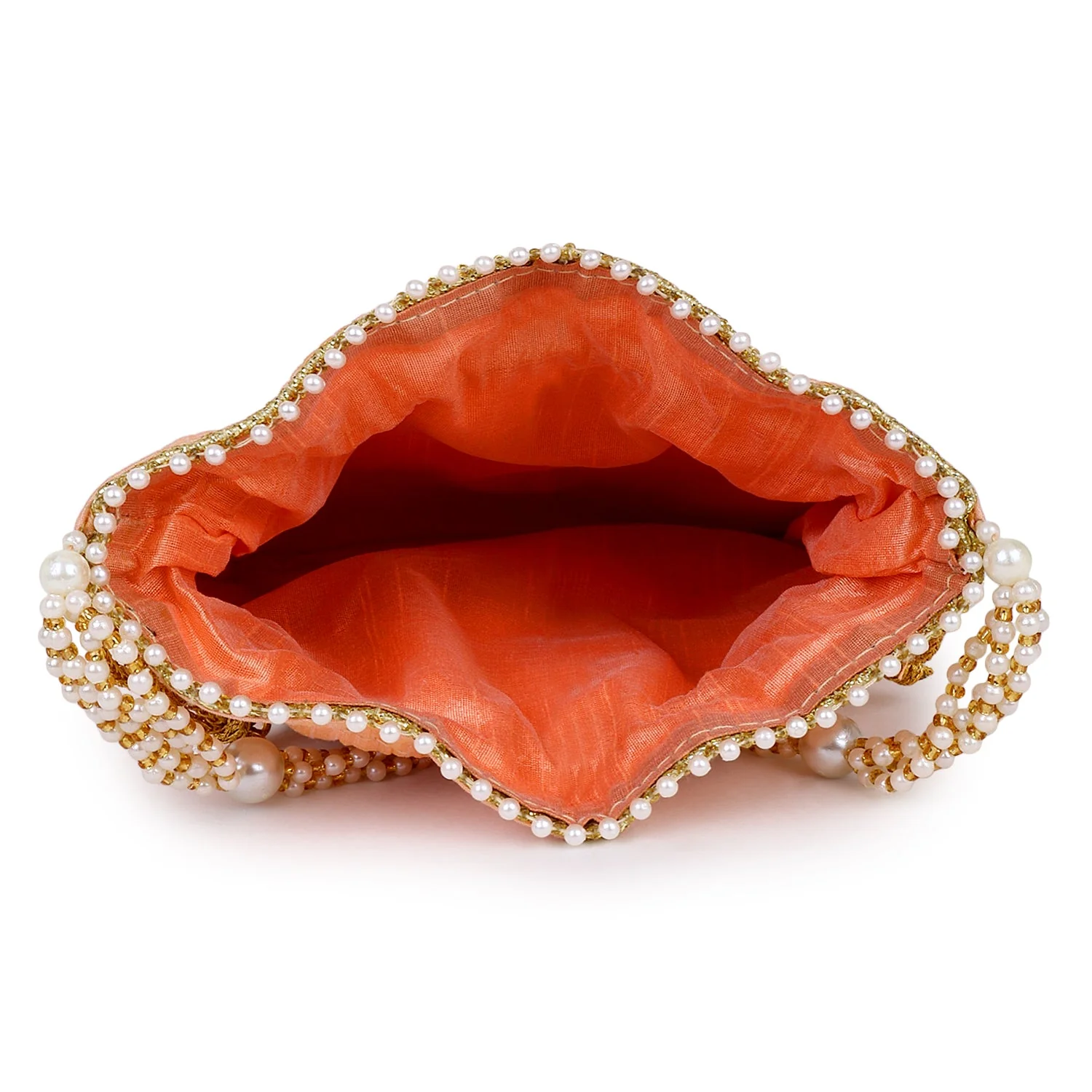 Beaded Pattern Bridal Potli - Image 9