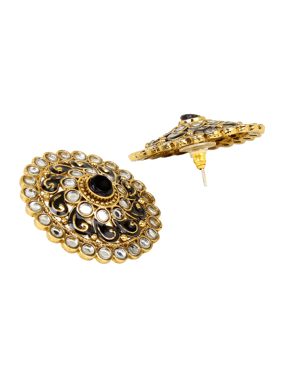 Flower Meenakari Earring by Leshya - Image 3