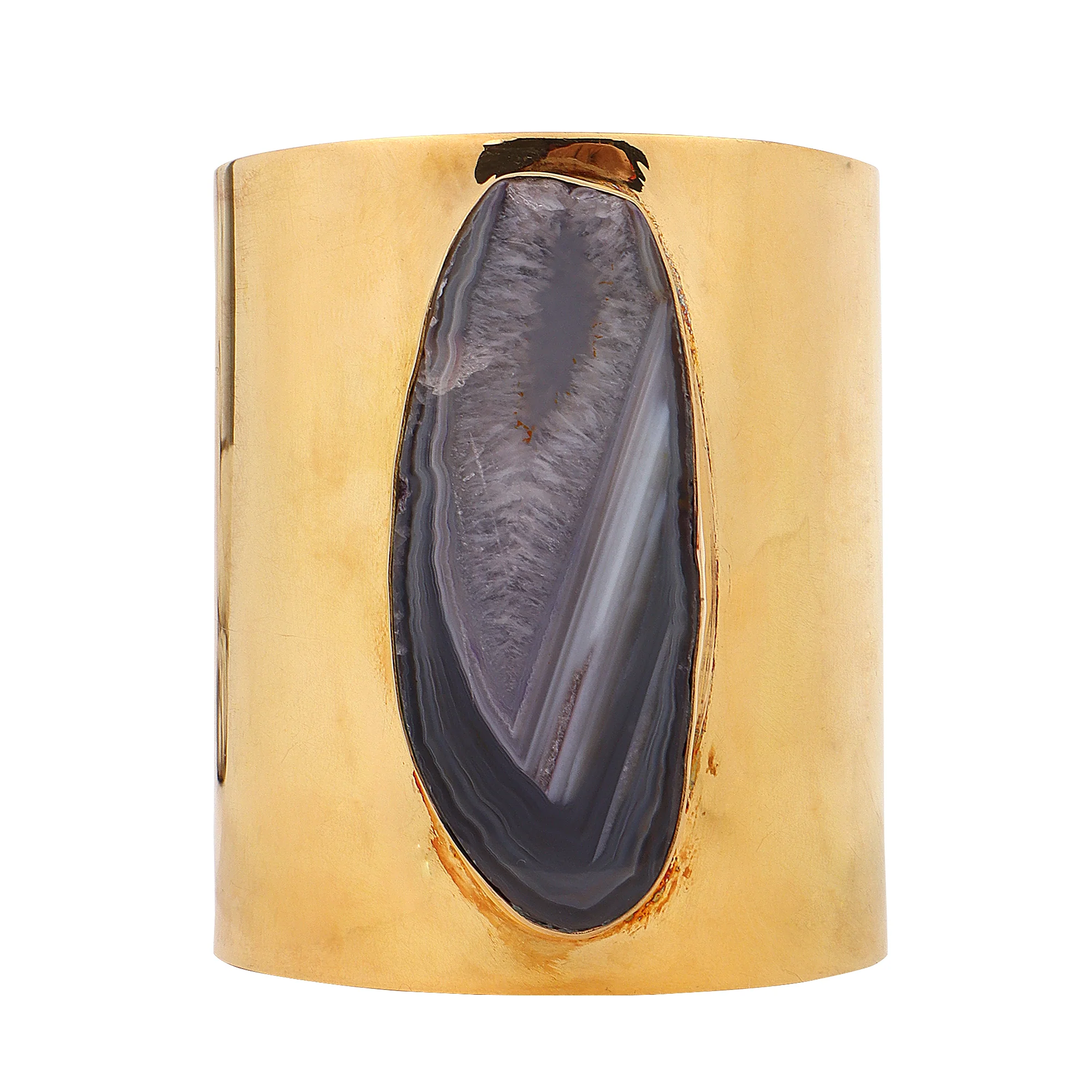 Golden Matte Gold finish Bangle for Eveningwear - Image 4
