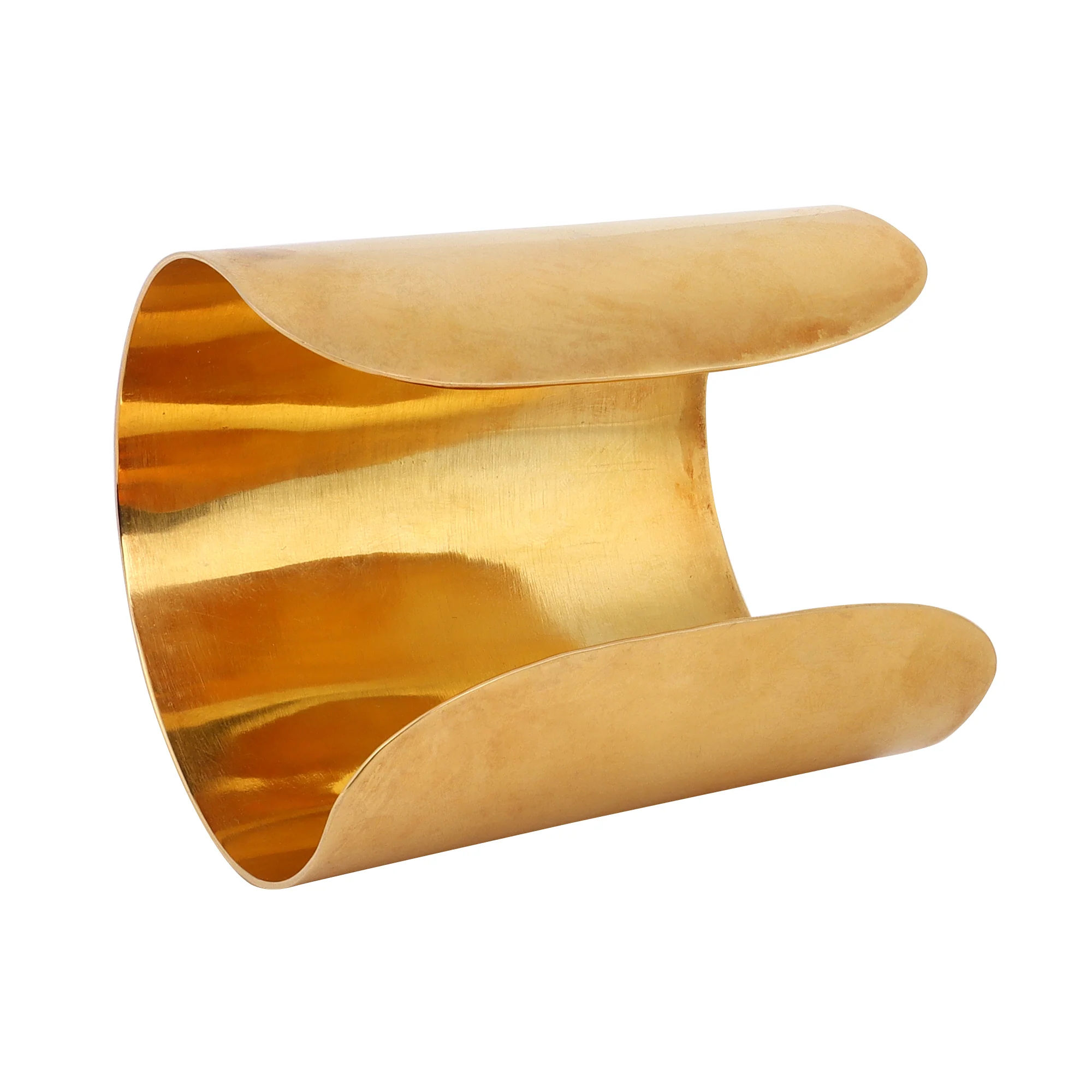 Golden Matte Gold finish Bangle for Eveningwear - Image 5