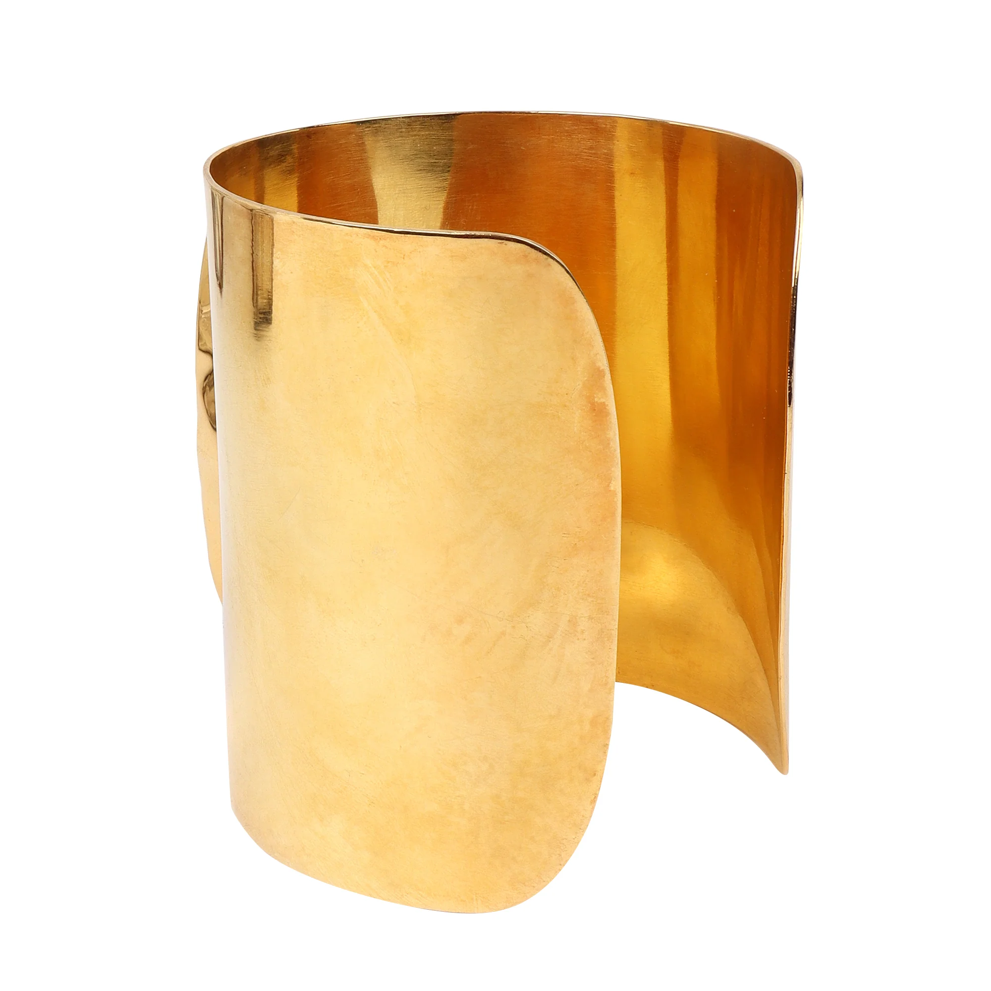 Golden Matte Gold finish Bangle for Eveningwear - Image 6