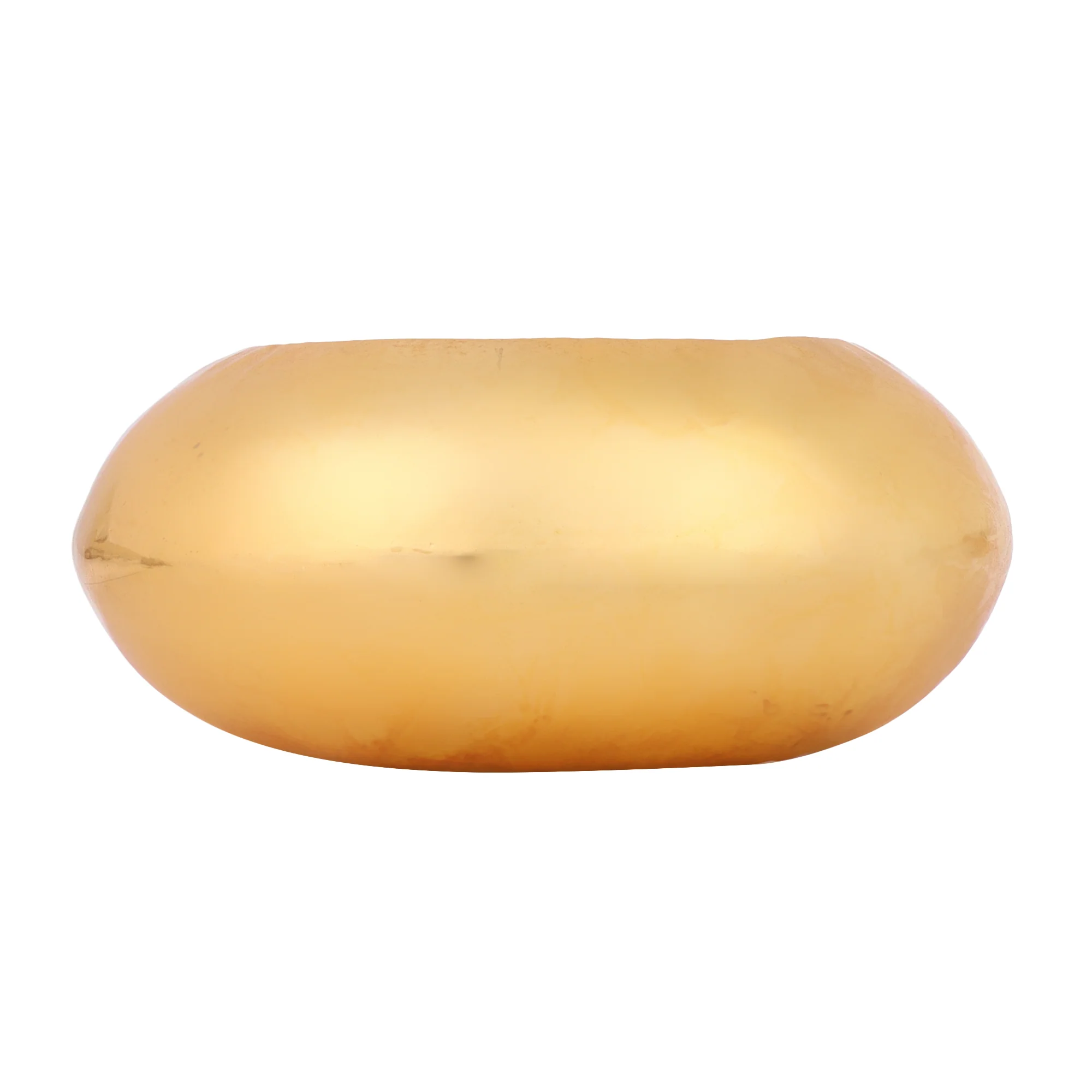 Big Golden Matte Gold finish Bangle for Eveningwear - Image 5