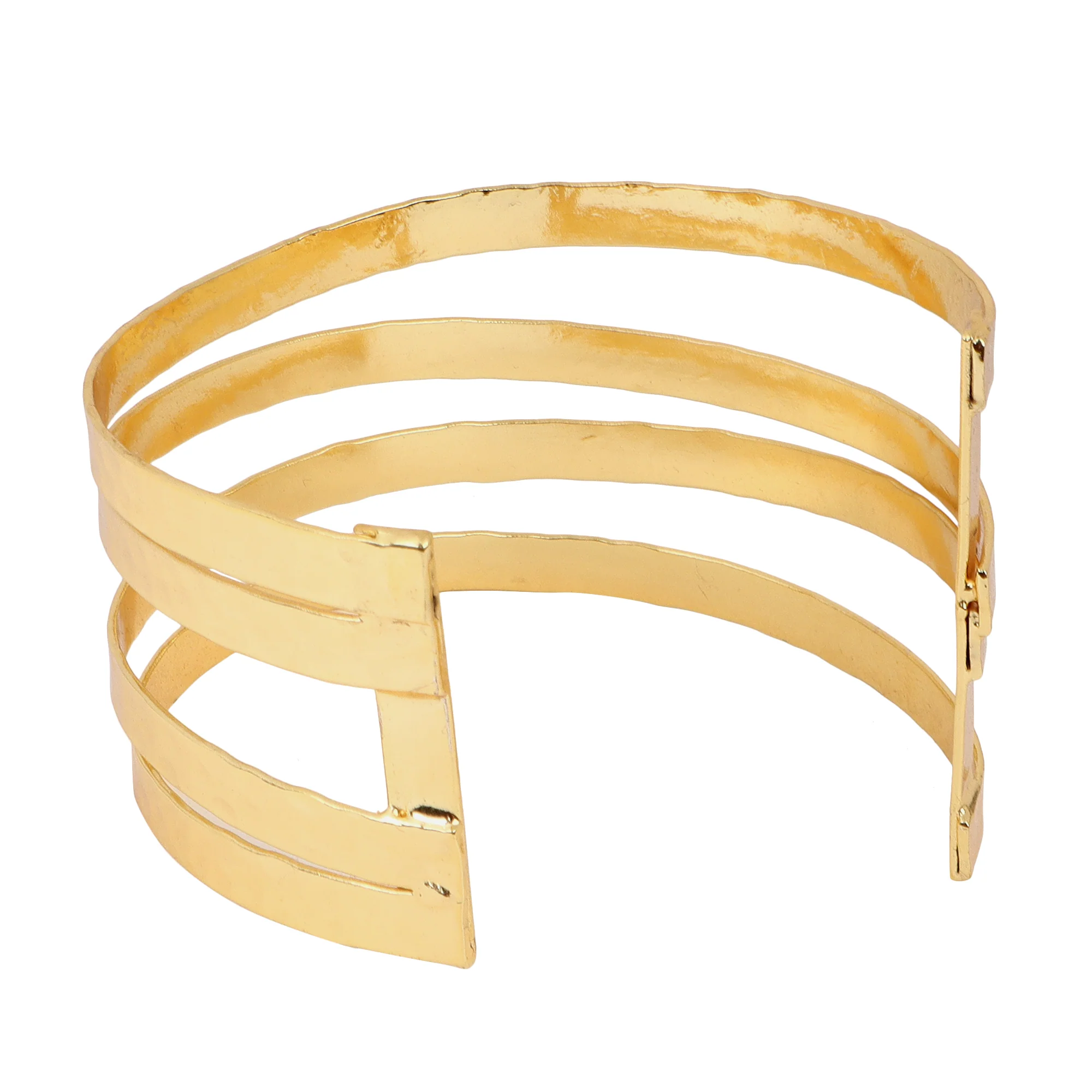 Morden Matte Gold finish Bracelet Pair - Image 4