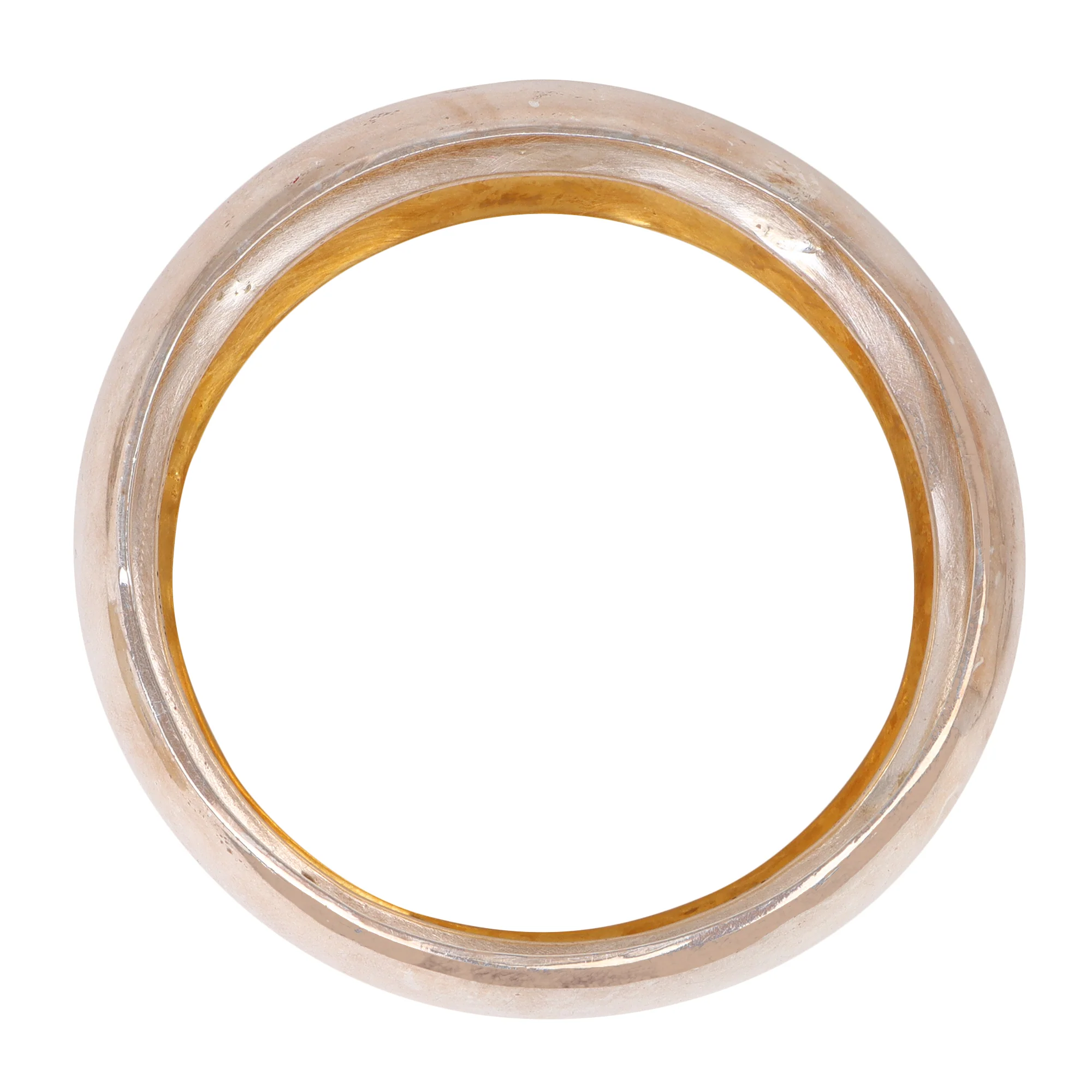 Golden & Silver Matte Gold finish Bracelet Pair - Image 4