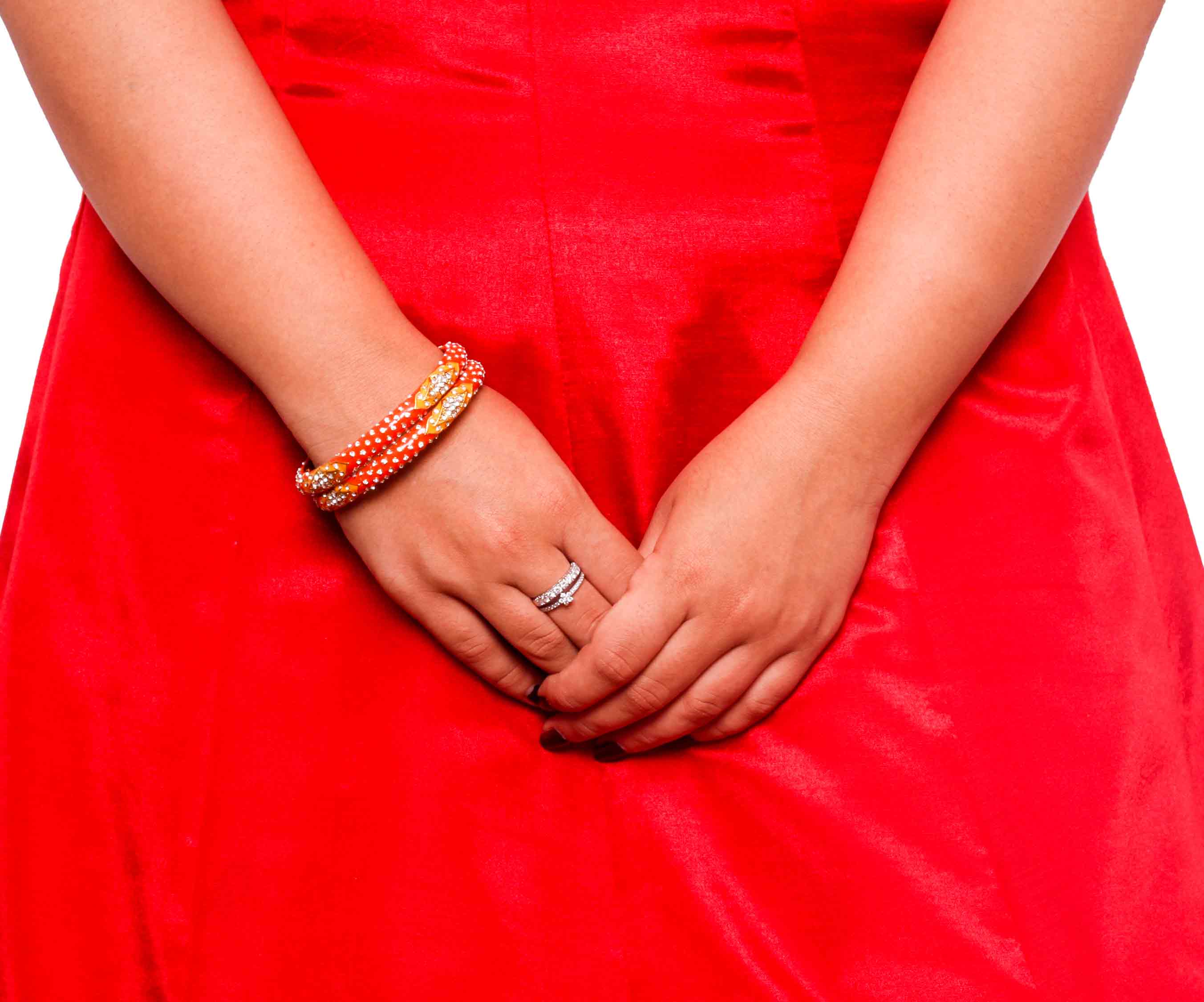 Intricate Meenakari And Stone Work Bracelet Pair - Image 9