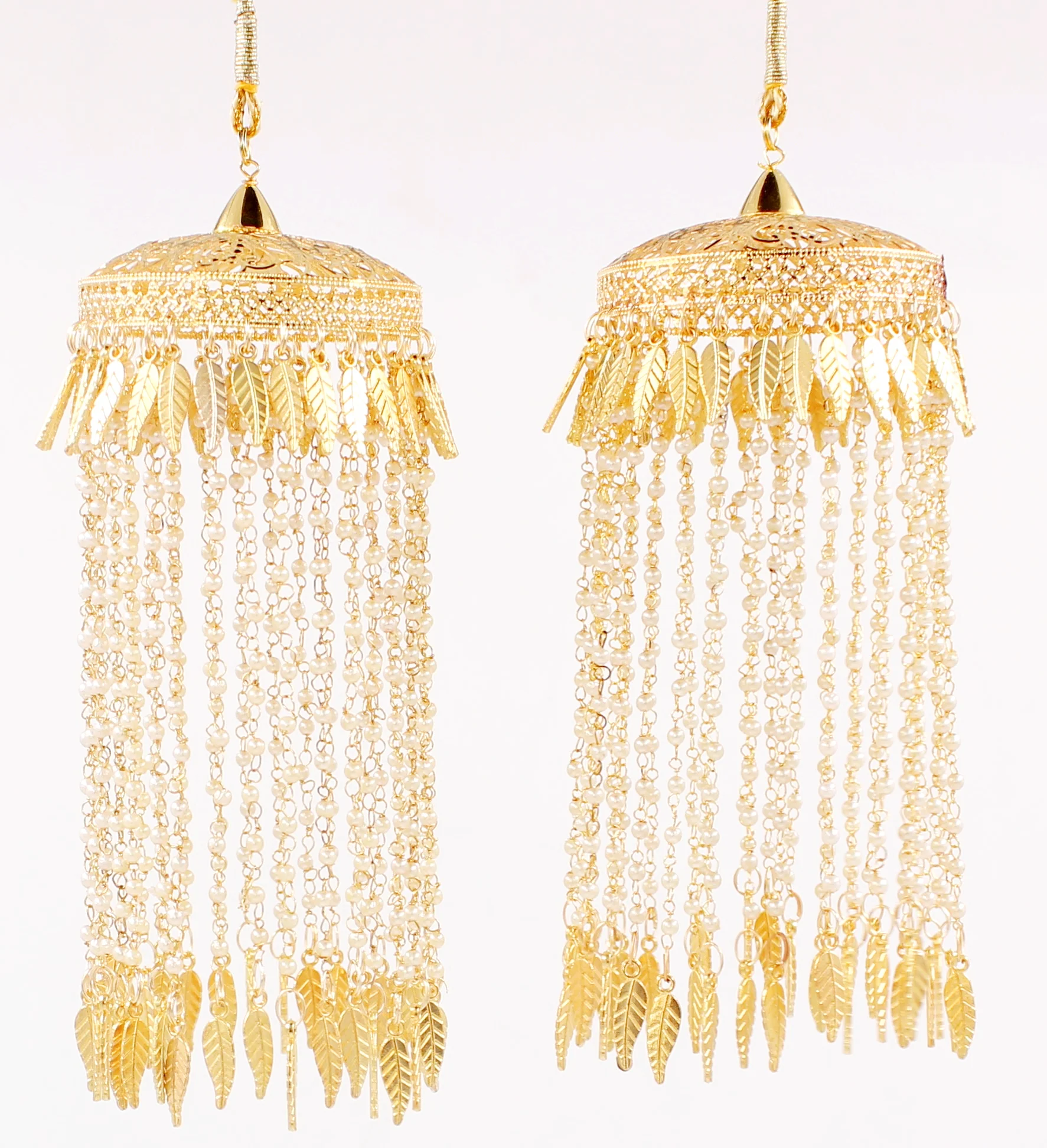 Long beaded Kaleere with Adjustable Knot by Leshya - Image 2