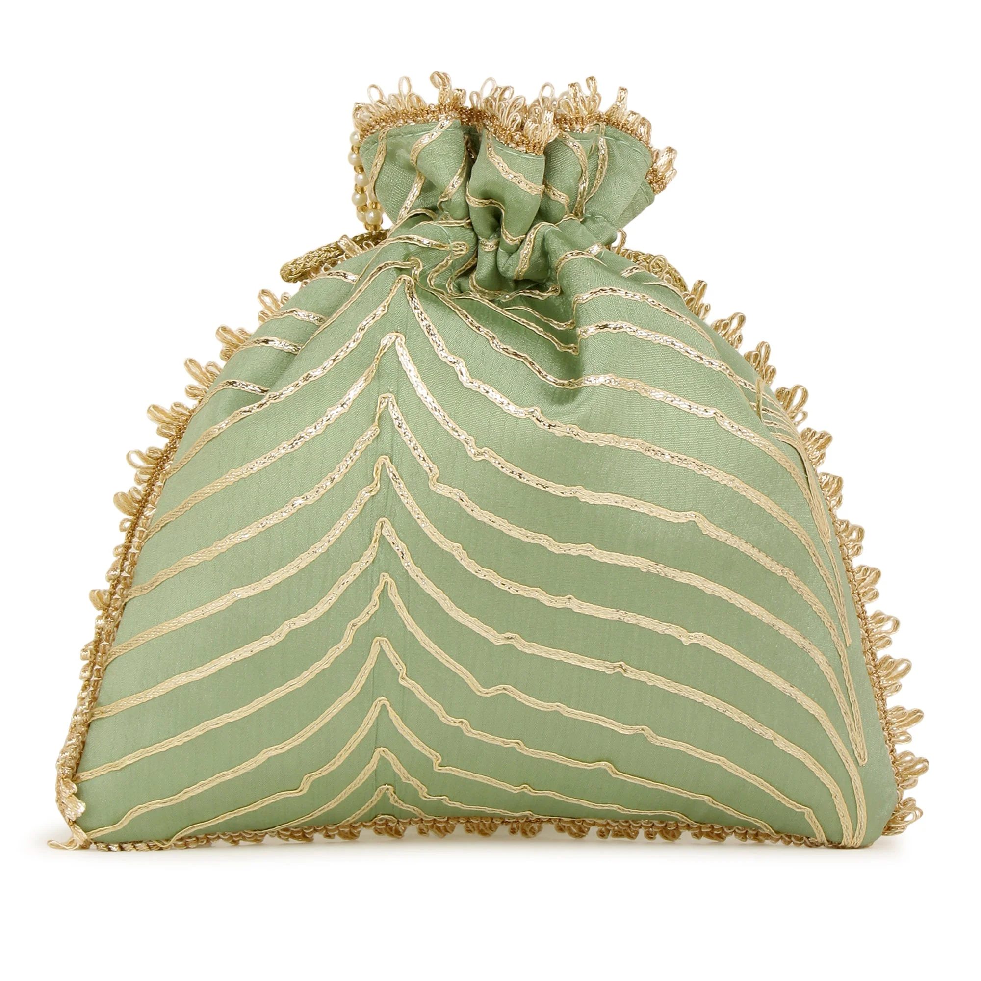 Modern Embroided Potli by Leshya - Image 13