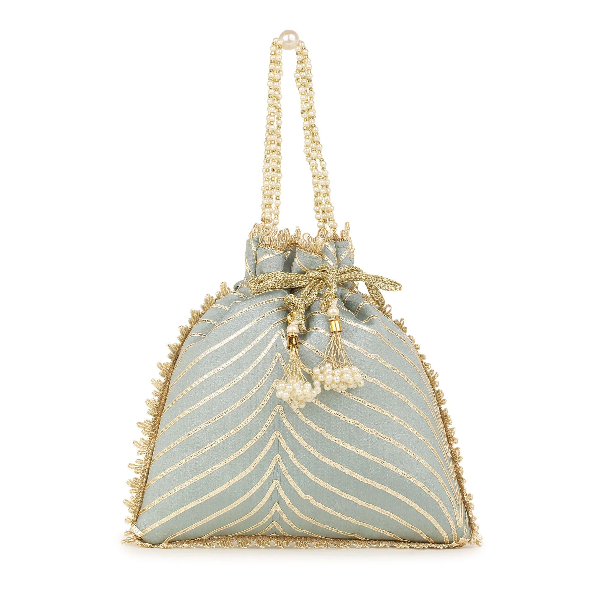 Modern Embroided Potli by Leshya - Image 14