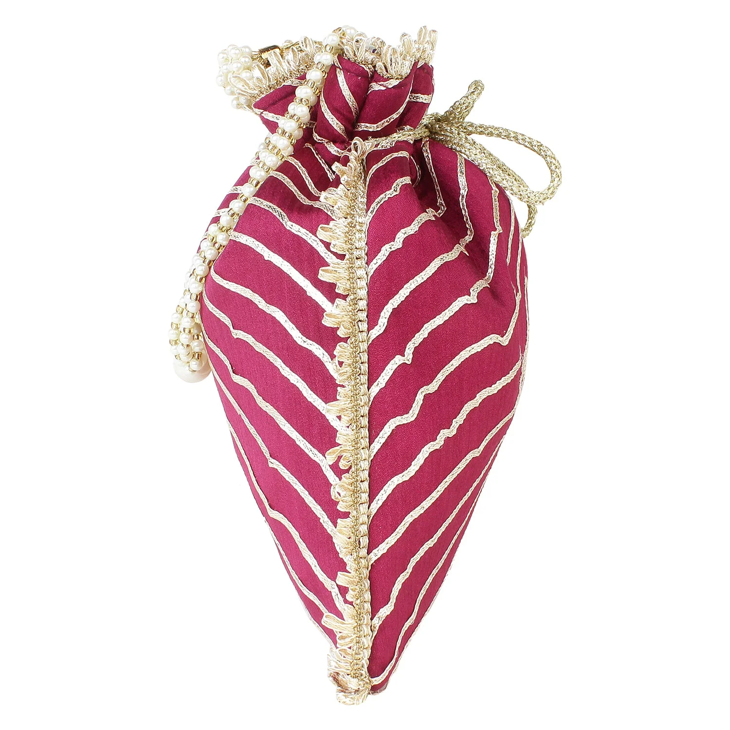 Modern Embroided Potli by Leshya - Image 4