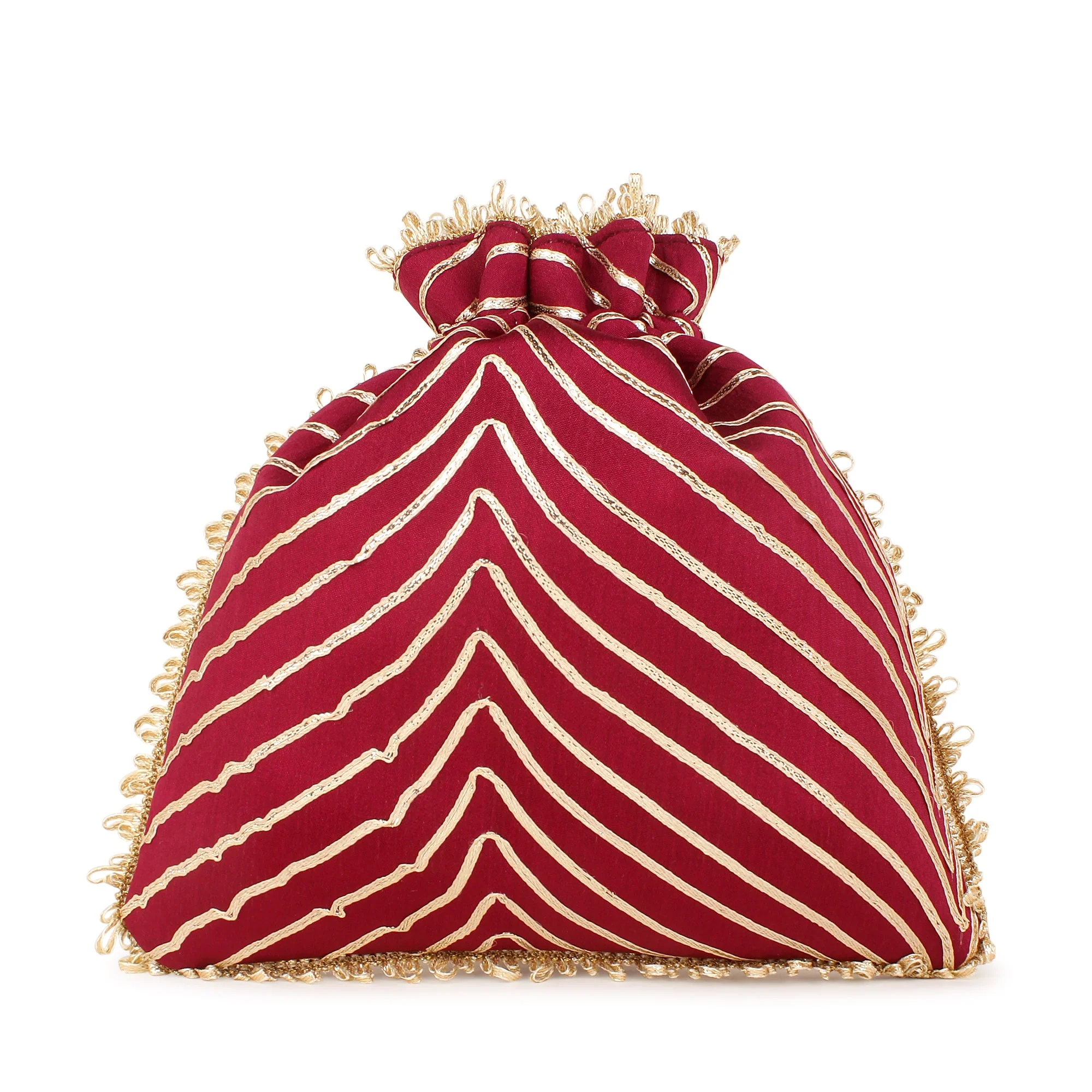 Modern Embroided Potli by Leshya - Image 9