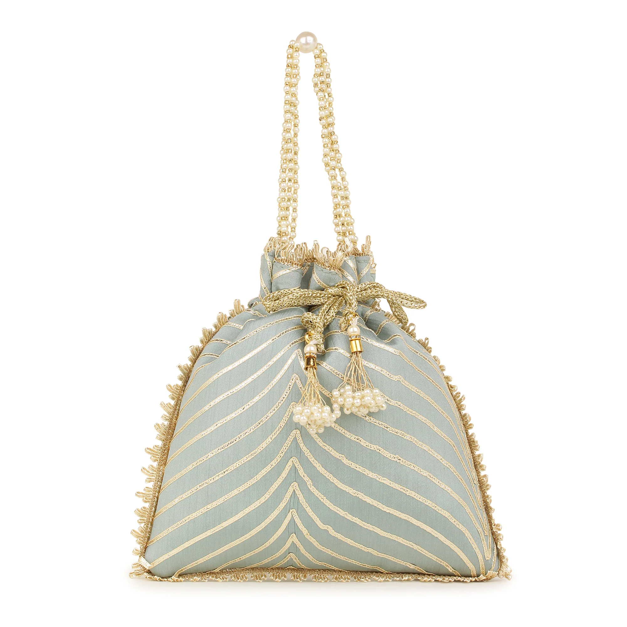 Modern Embroided Potli by Leshya - Image 14