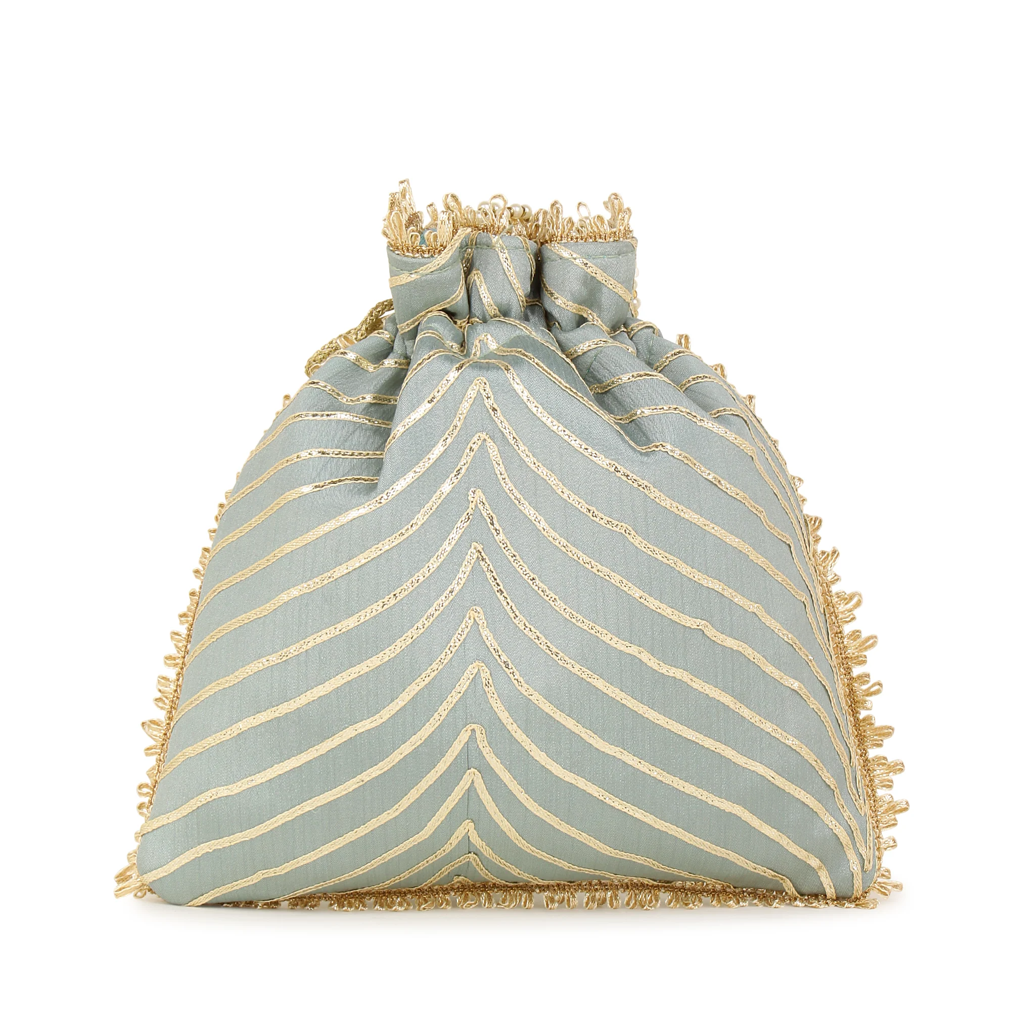 Modern Embroided Potli by Leshya - Image 15