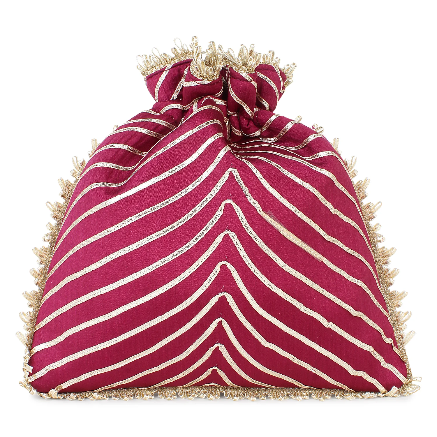 Modern Embroided Potli by Leshya - Image 3