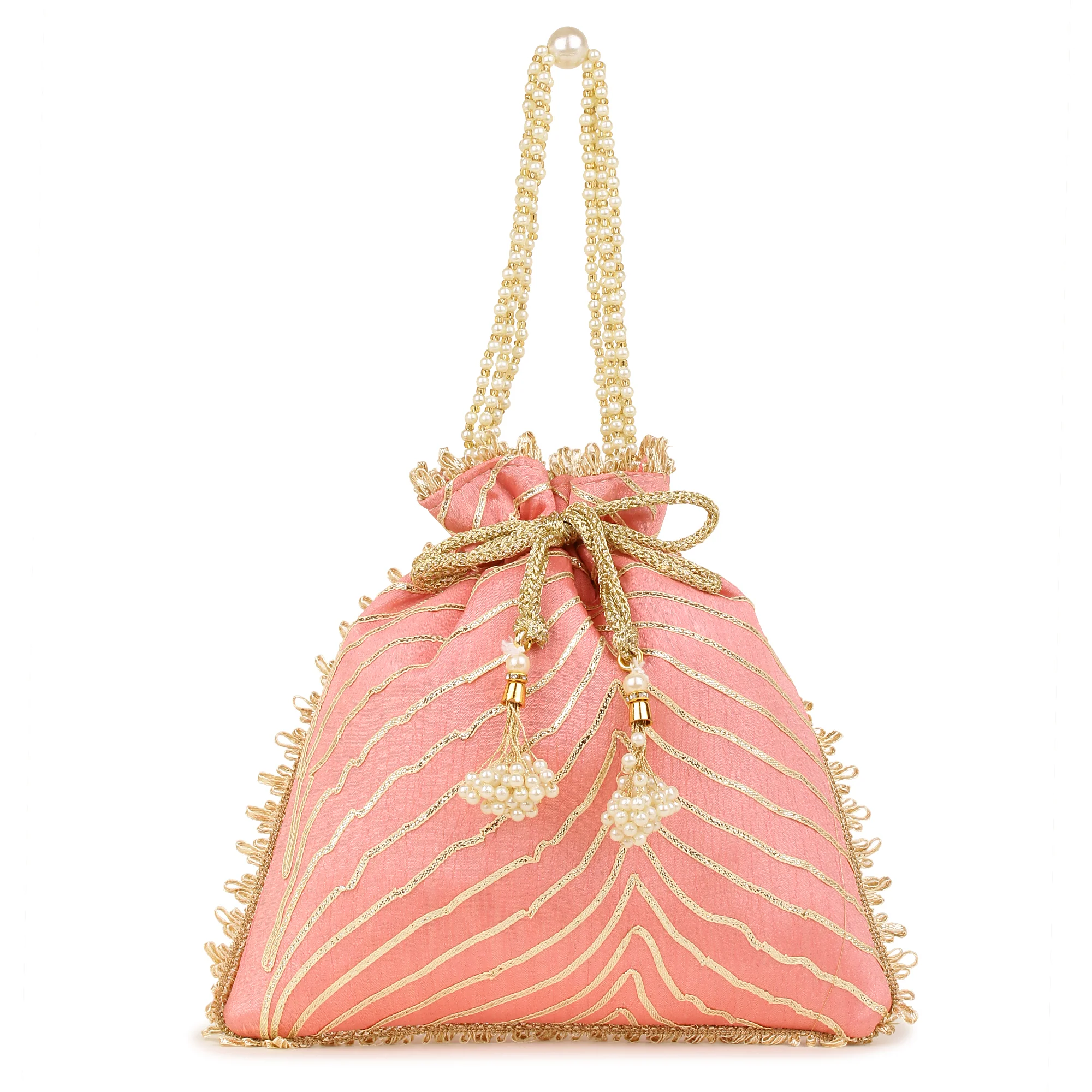 Modern Embroided Potli by Leshya - Image 8