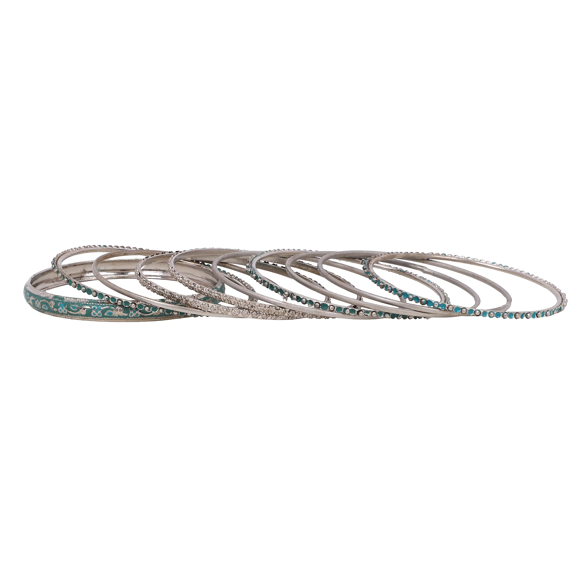 Modern Tribal Bangle Stack by Leshya - Image 3