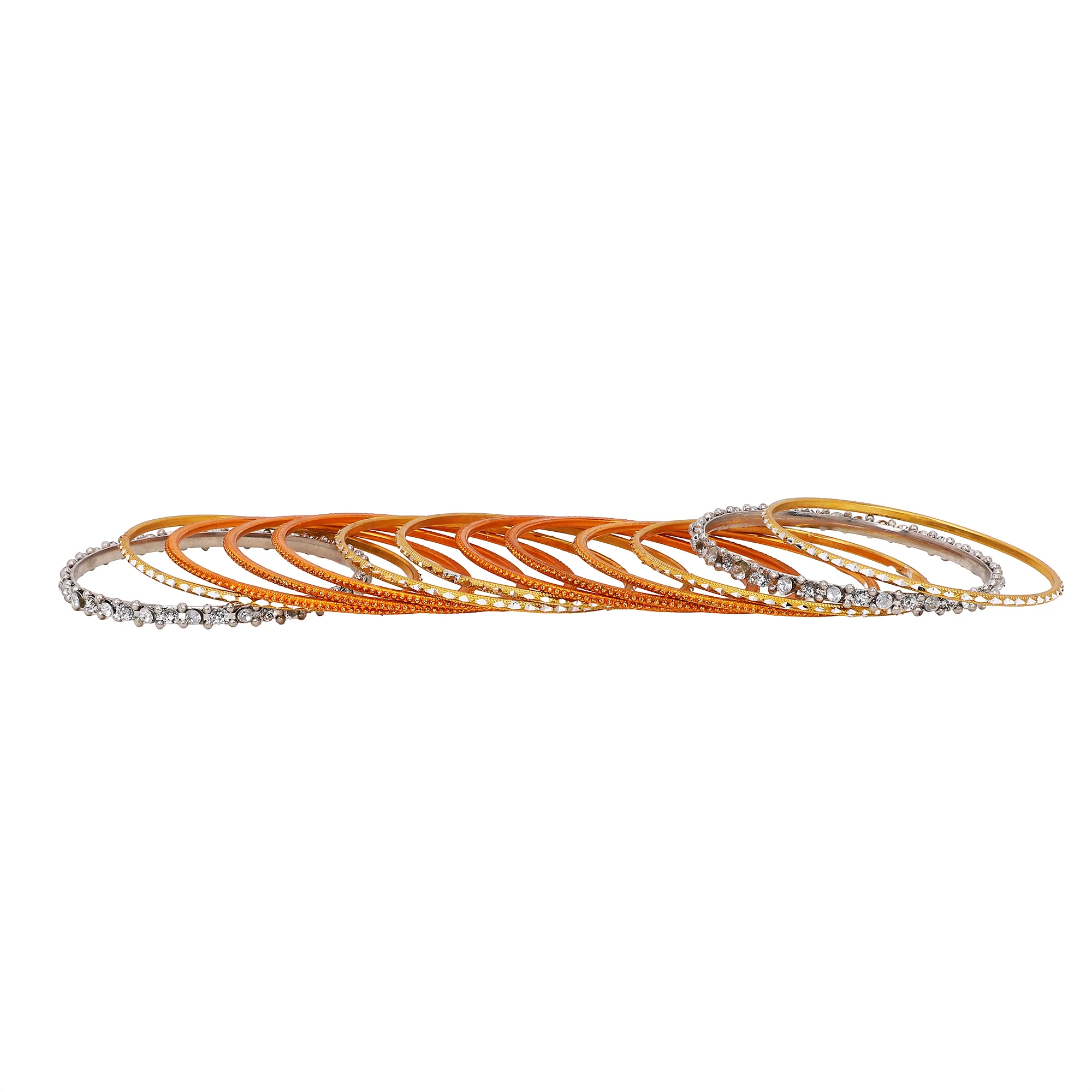 Modern Stone Tribal Bangle Stack by Leshya - Image 3
