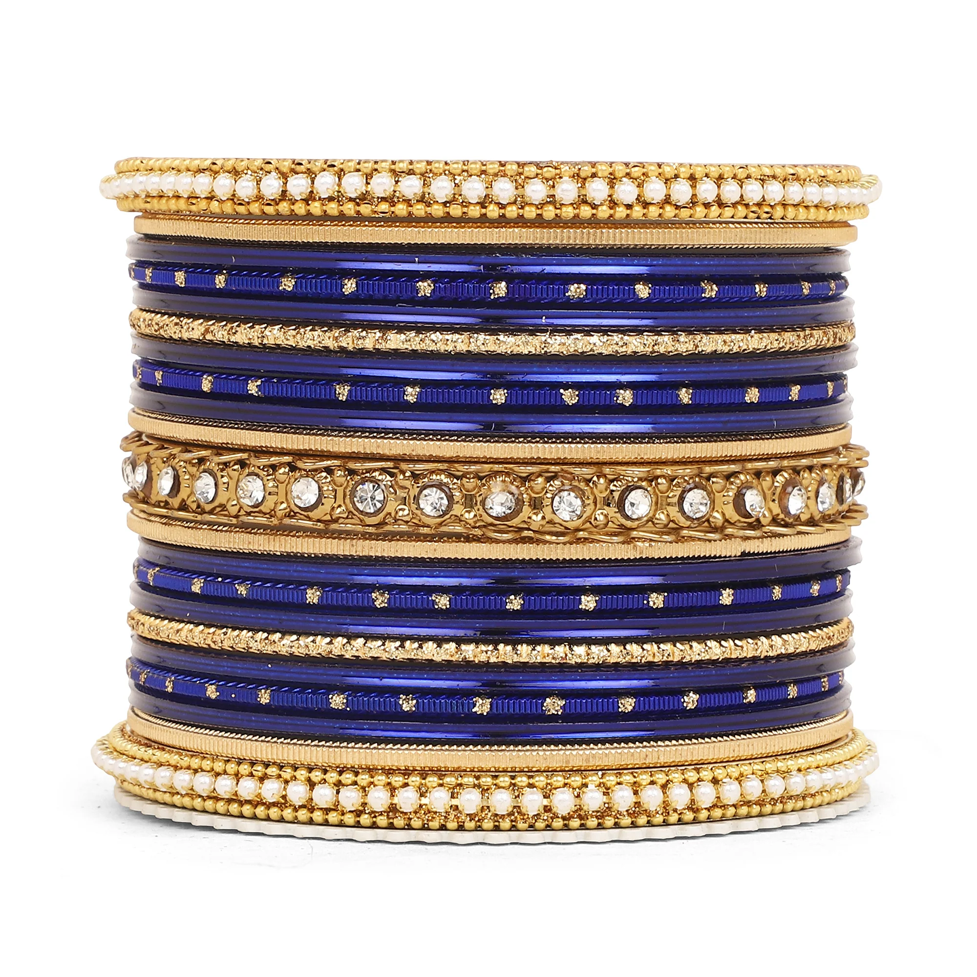 Multicoloured  Bangle set for two hands by Leshya - Image 10