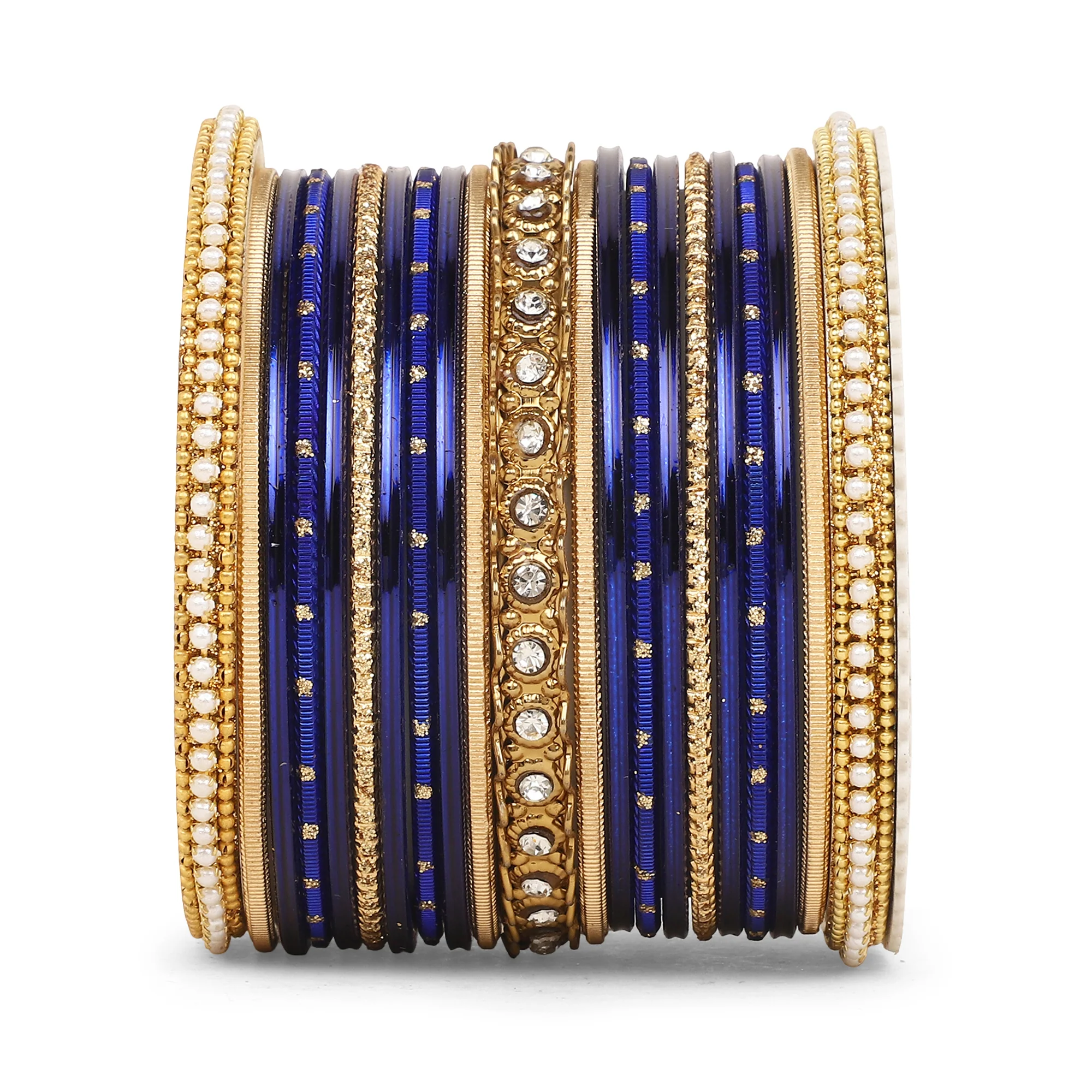 Multicoloured  Bangle set for two hands by Leshya - Image 11