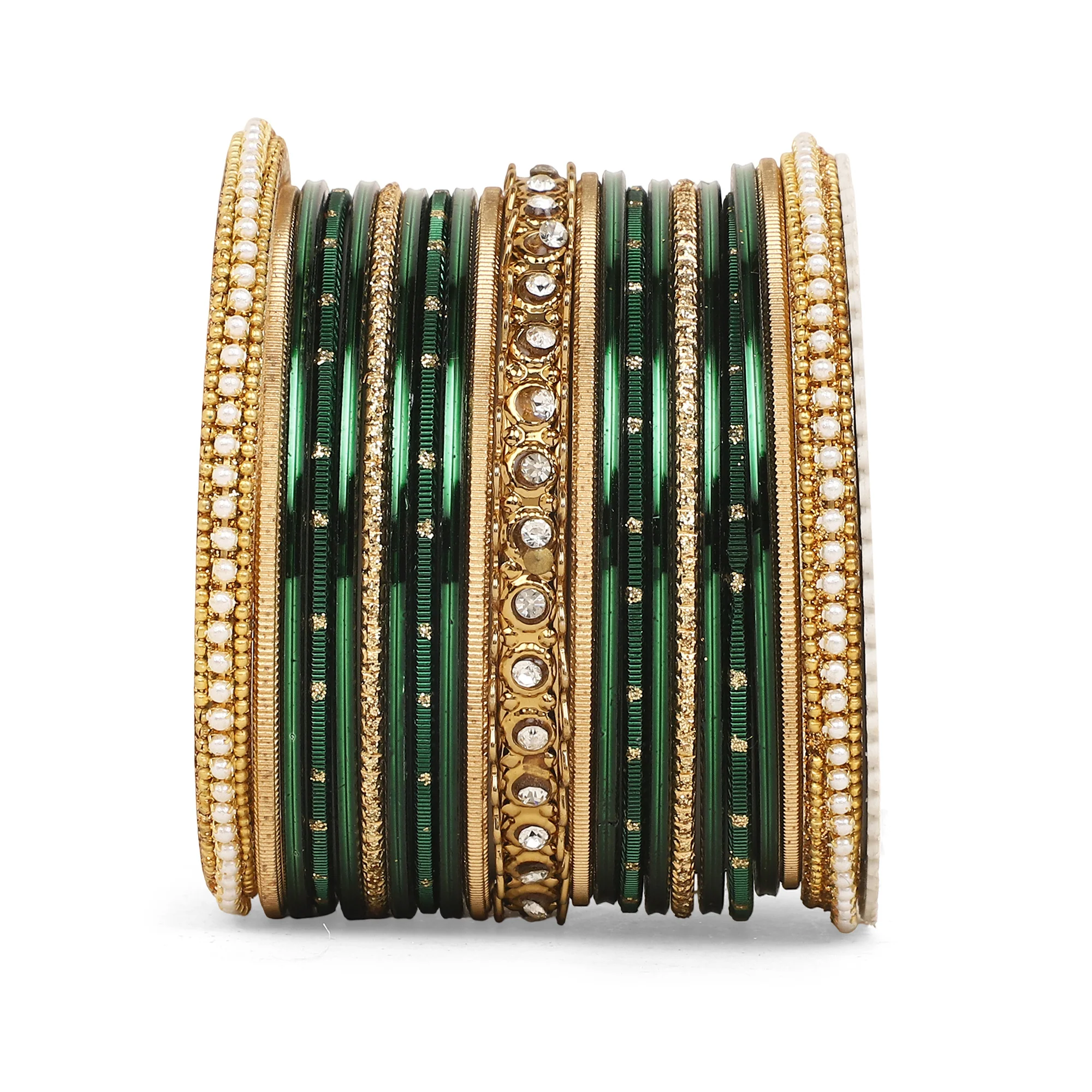 Multicoloured  Bangle set for two hands by Leshya - Image 7