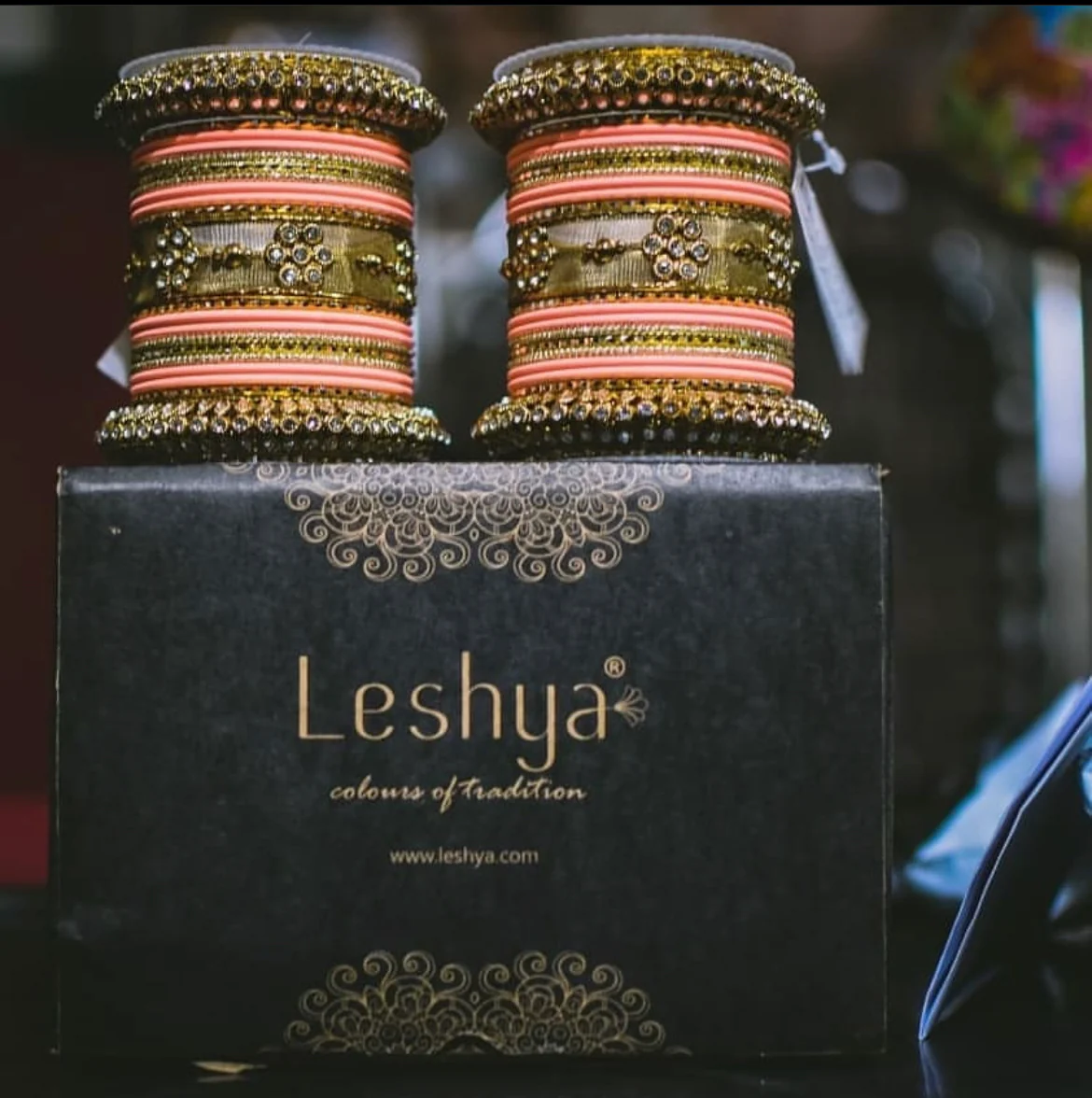 One Hand Multi-Colored Velvet Textured Bangle Set - Image 18