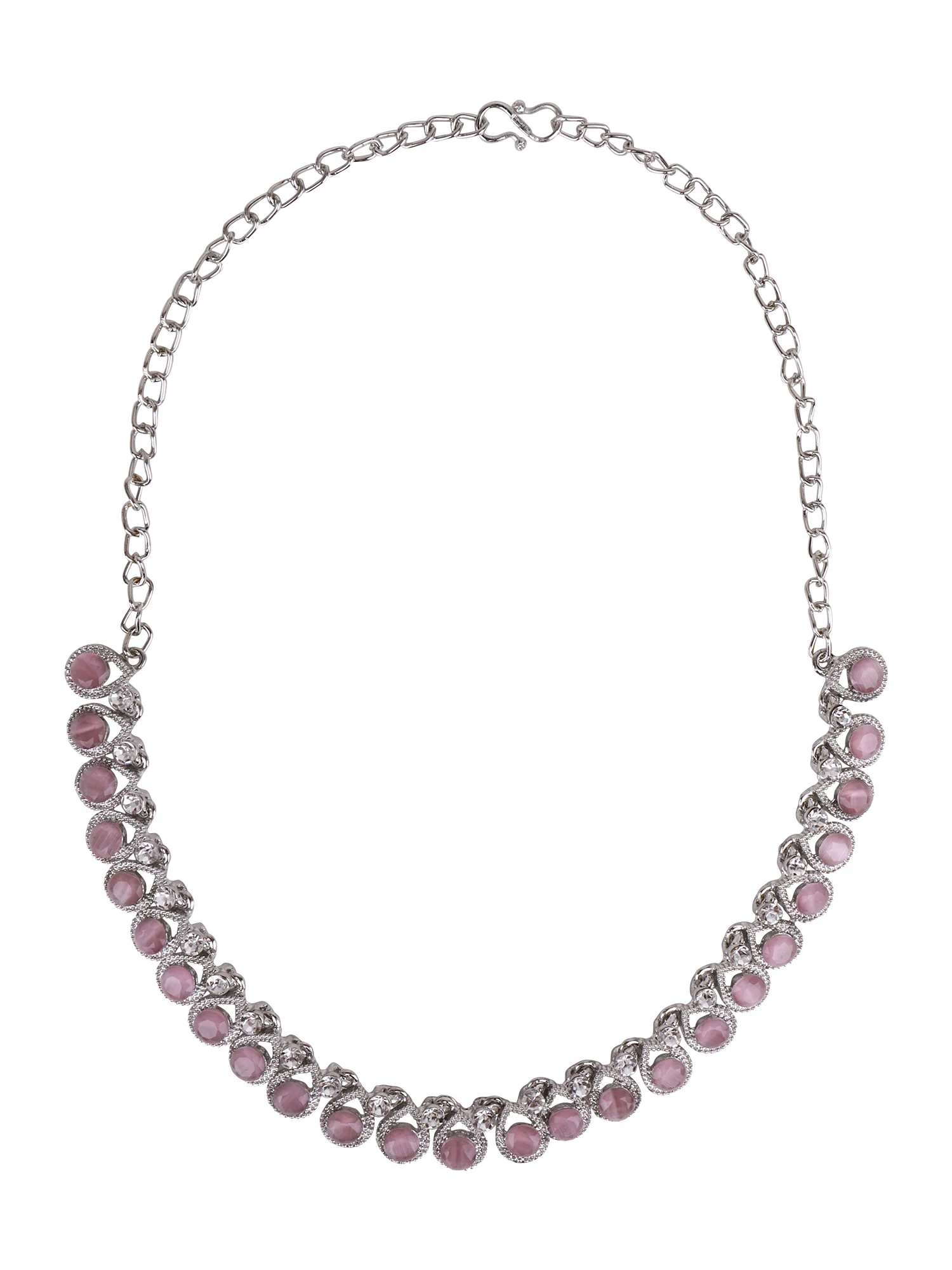 Oxidized Partywear Necklace with Earring by Leshya - Image 3