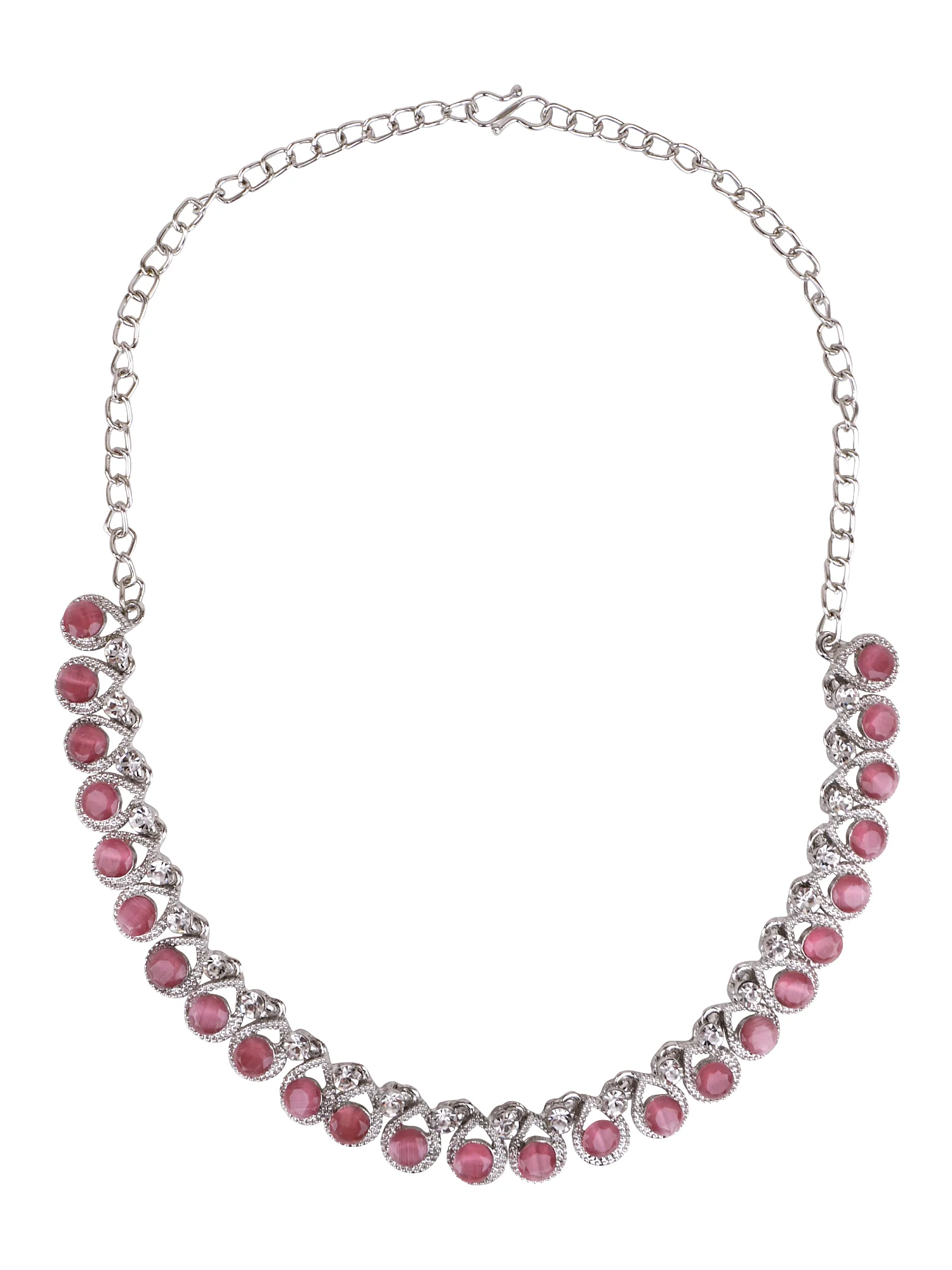 Oxidized Partywear Necklace with Earring by Leshya - Image 7