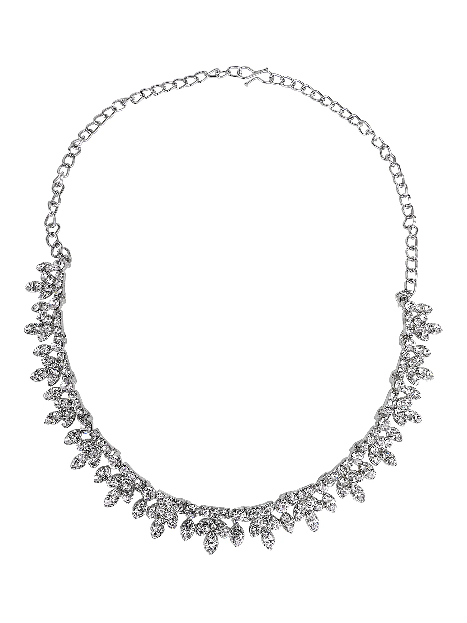 Oxidized Partywear Necklace with Earring by Leshya - Image 4