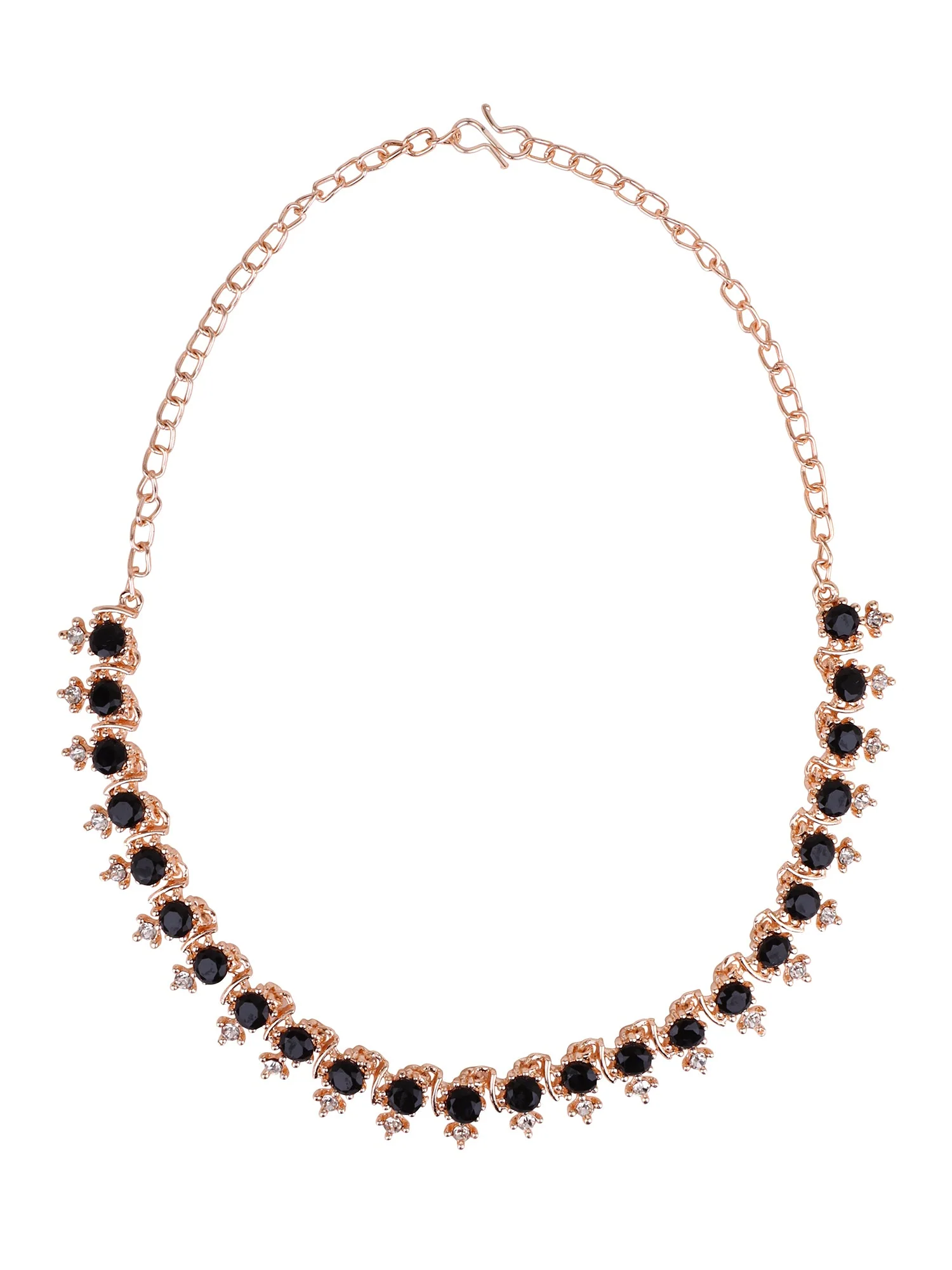 Oxidized Partywear Necklace with Earring by Leshya - Image 8