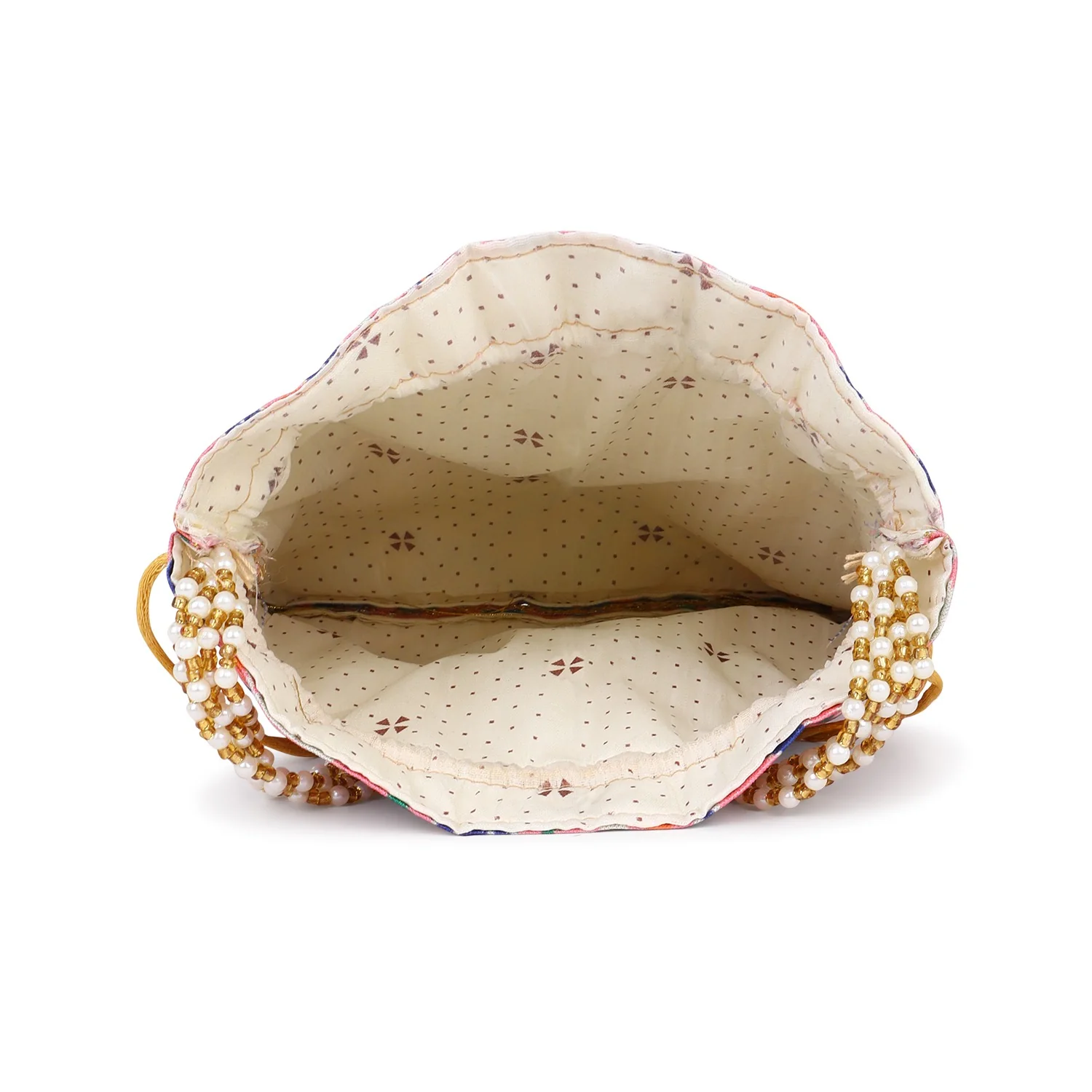 Printed Bandhani Potli for Partywear - Image 7