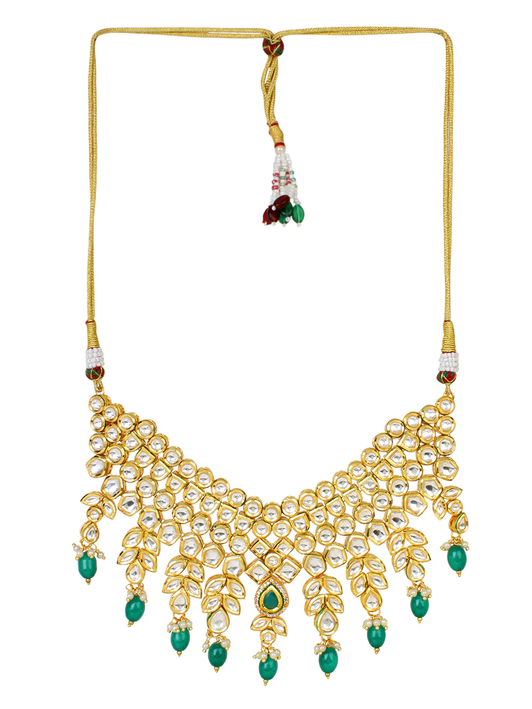 Bridal Kundan Jewellery Set by Leshya - Image 3