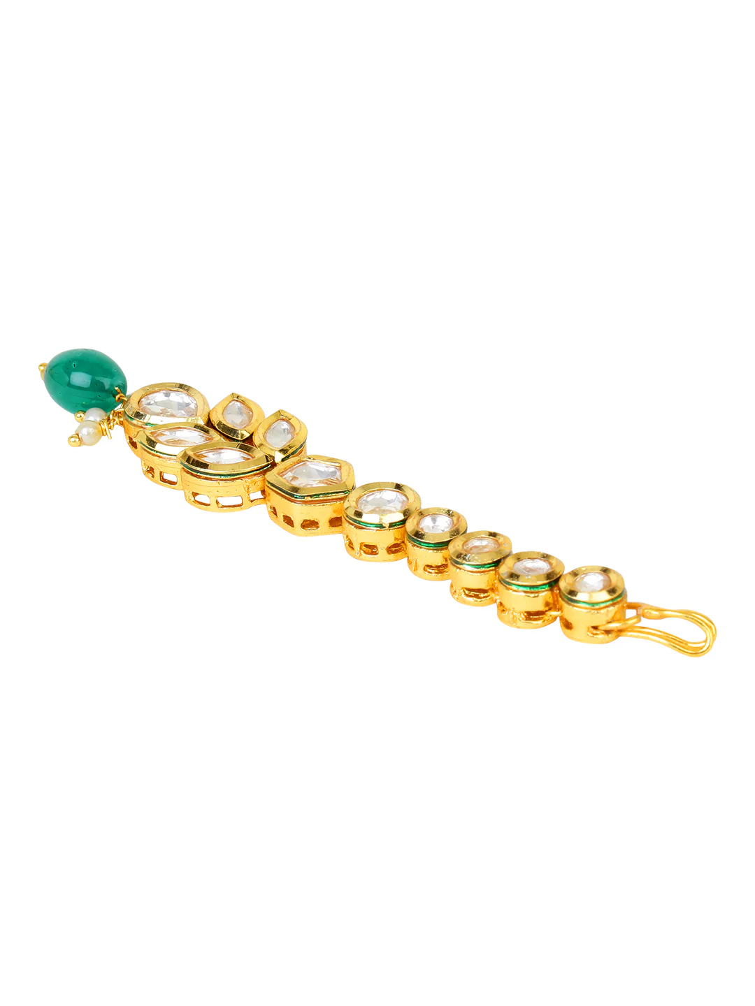 Bridal Kundan Jewellery Set by Leshya - Image 4