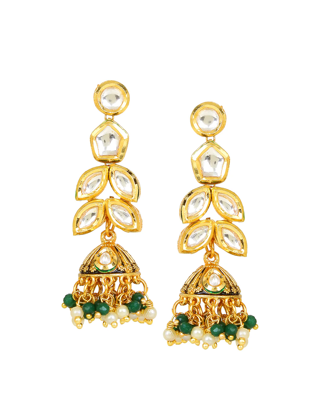 Bridal Kundan Jewellery Set by Leshya - Image 5