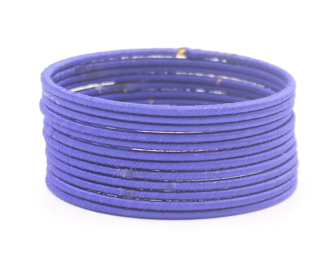 Set of 12 Plain Thread Bangles by Leshya - Image 16