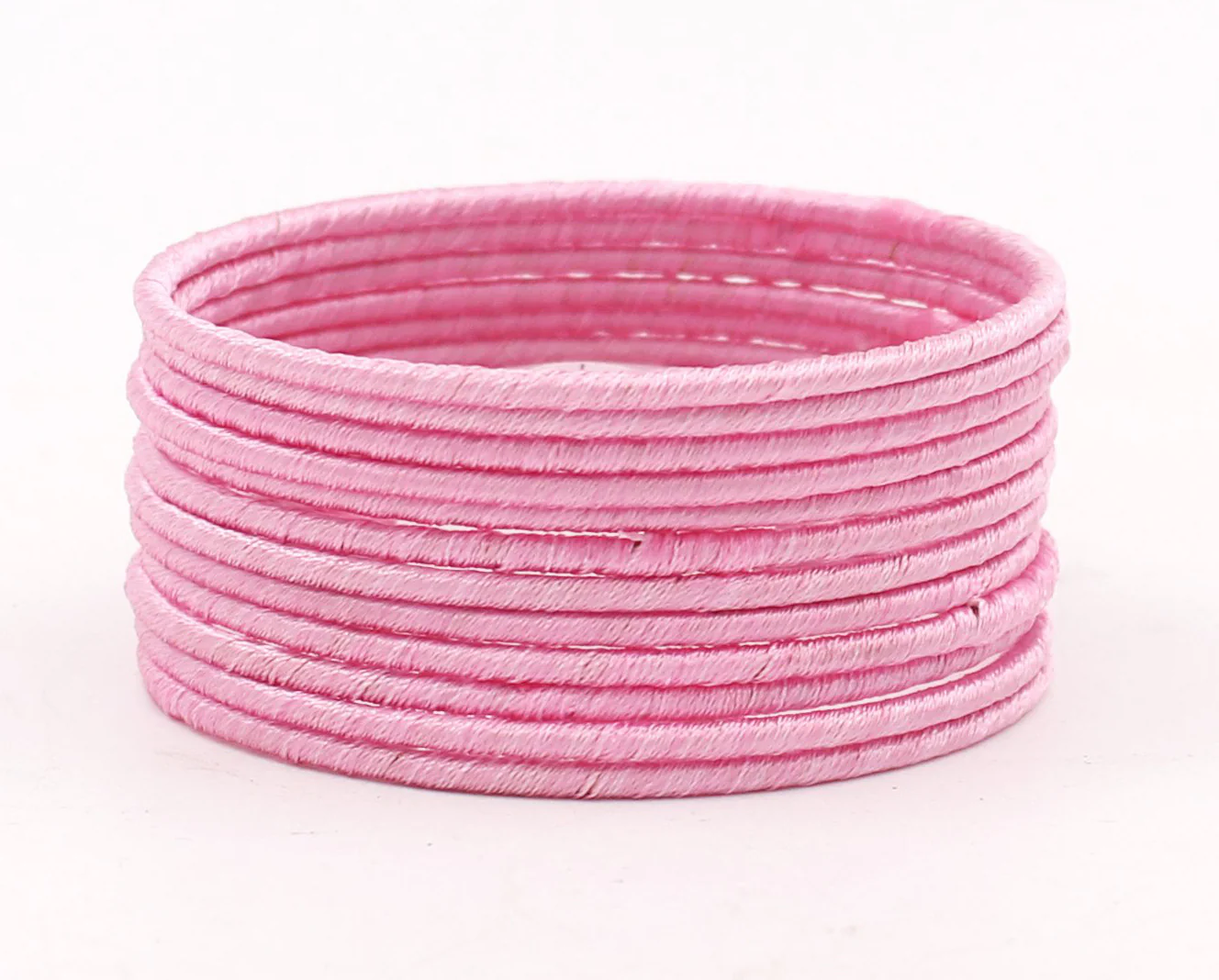 Set of 12 Plain Thread Bangles by Leshya - Image 13